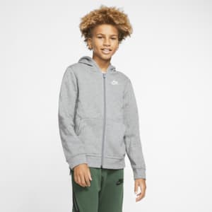 Nike Sportswear Club Older Kids' Full-Zip Hoodie