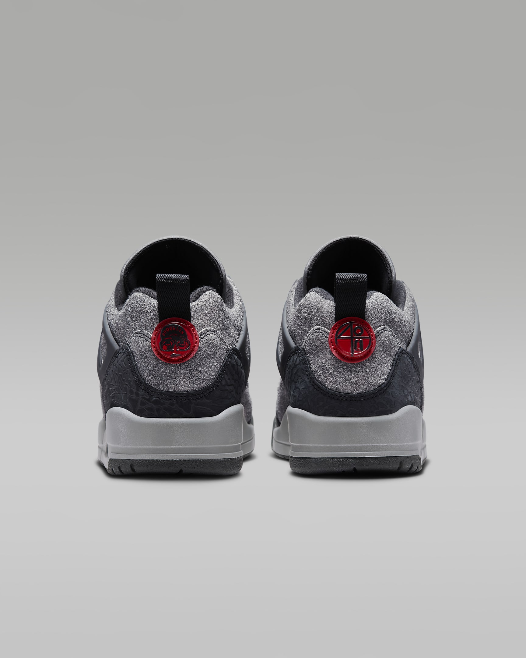 Jordan Spizike Low Men's Shoes - Anthracite/Black/Gym Red