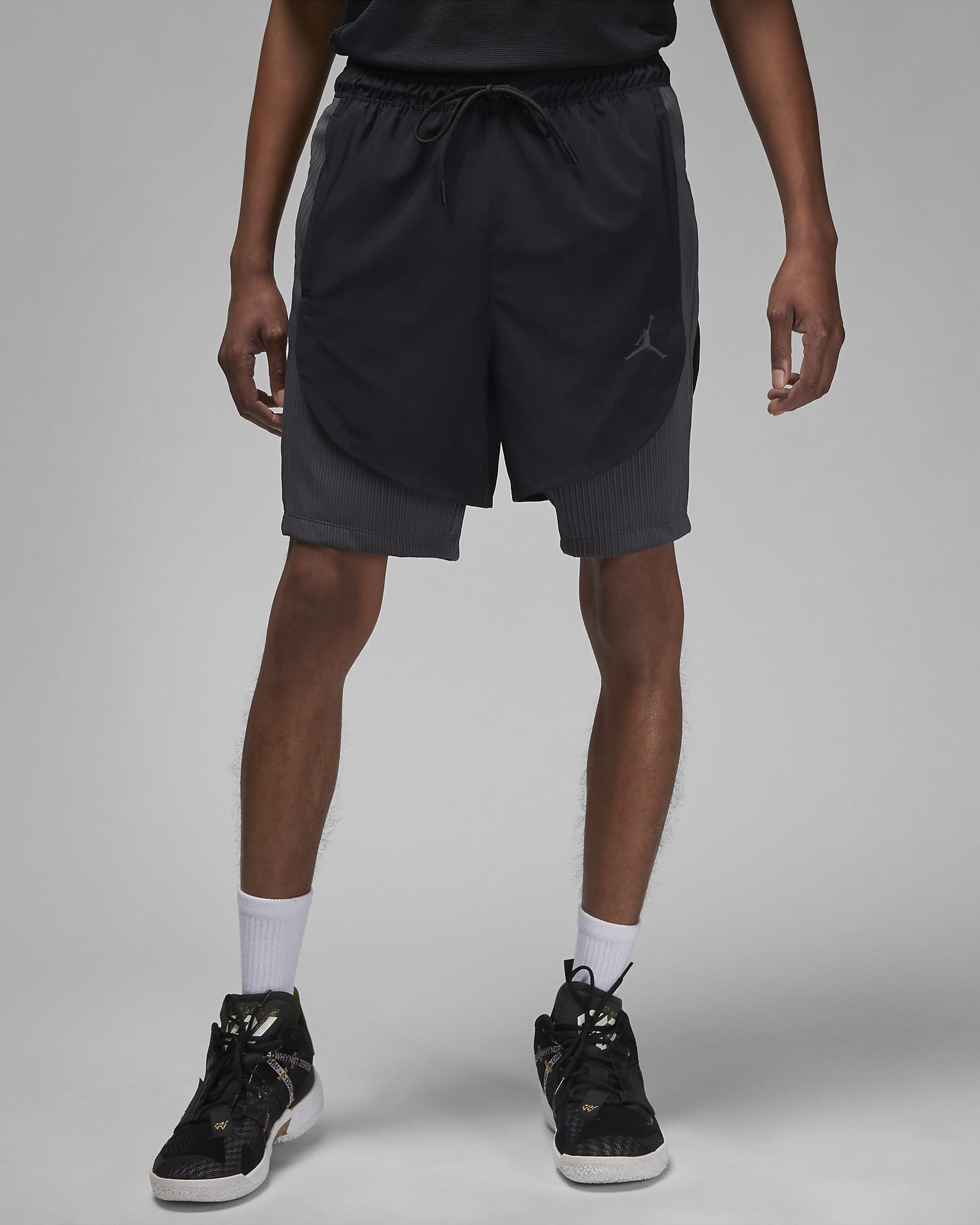 Jordan Dri-FIT Sport Herenshorts - Zwart/Dark Shadow/Dark Shadow