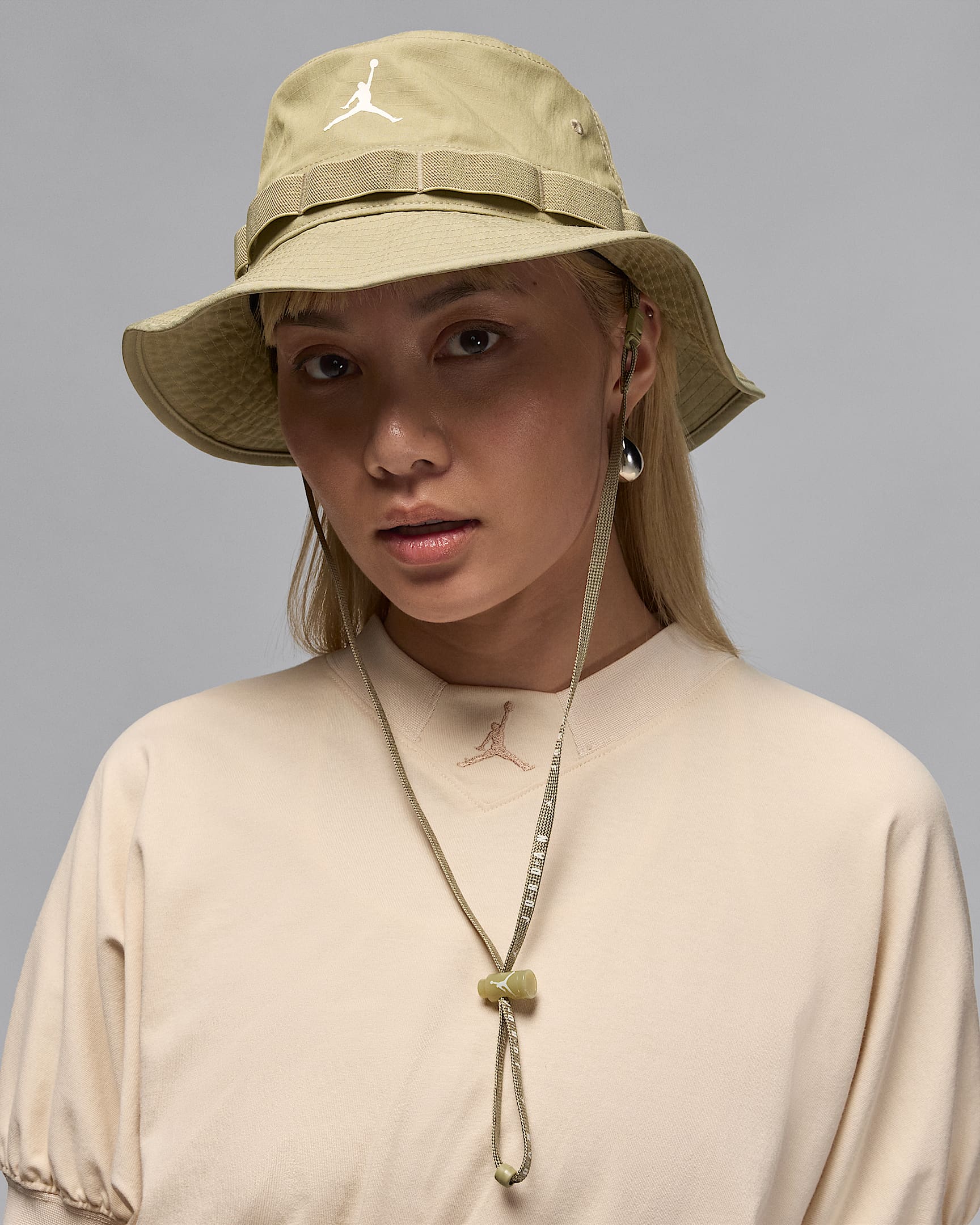 Jordan Apex Bucket Hat - Medium Khaki/Sail