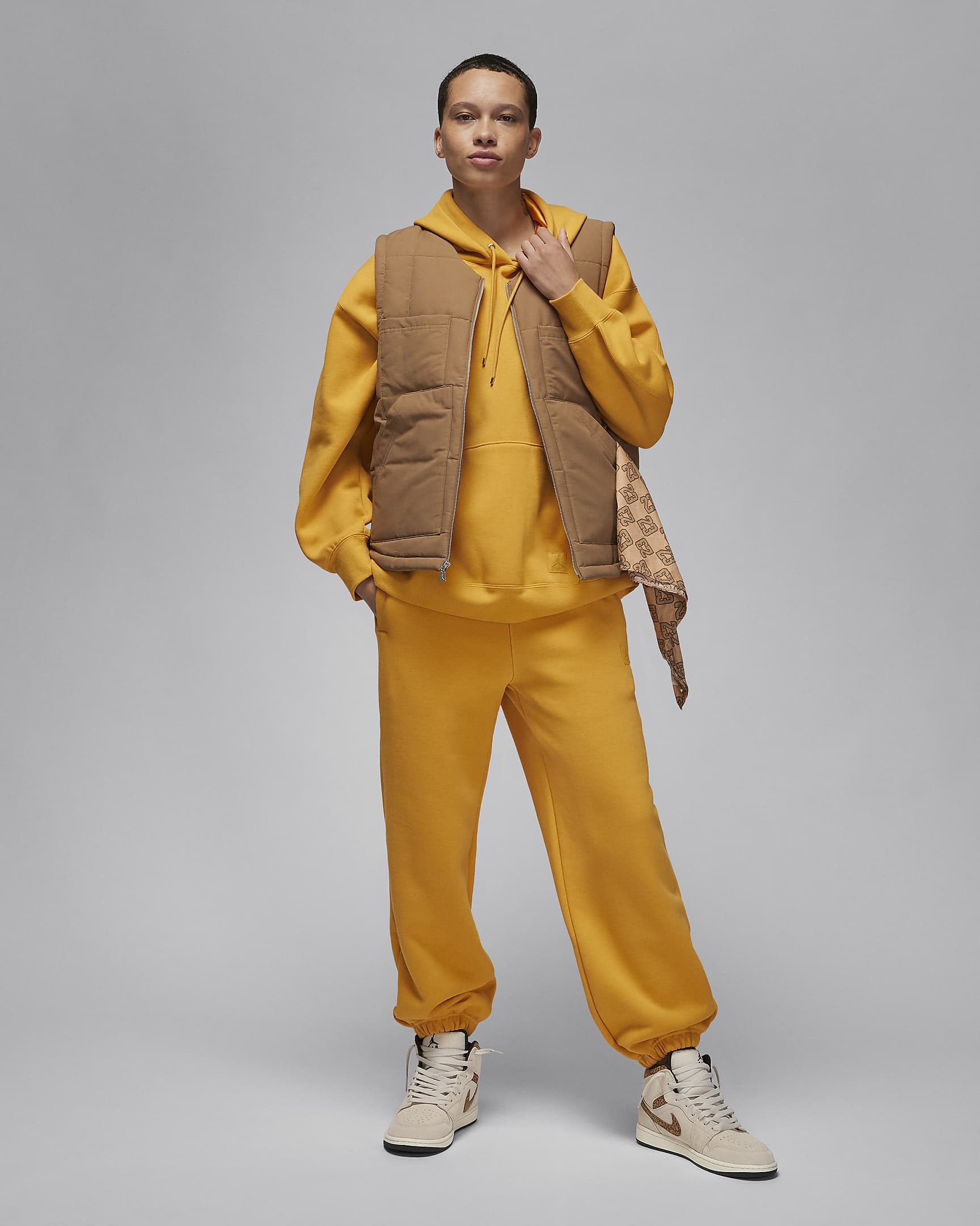 Jordan Flight Fleece Women's Pullover Hoodie. Nike NL
