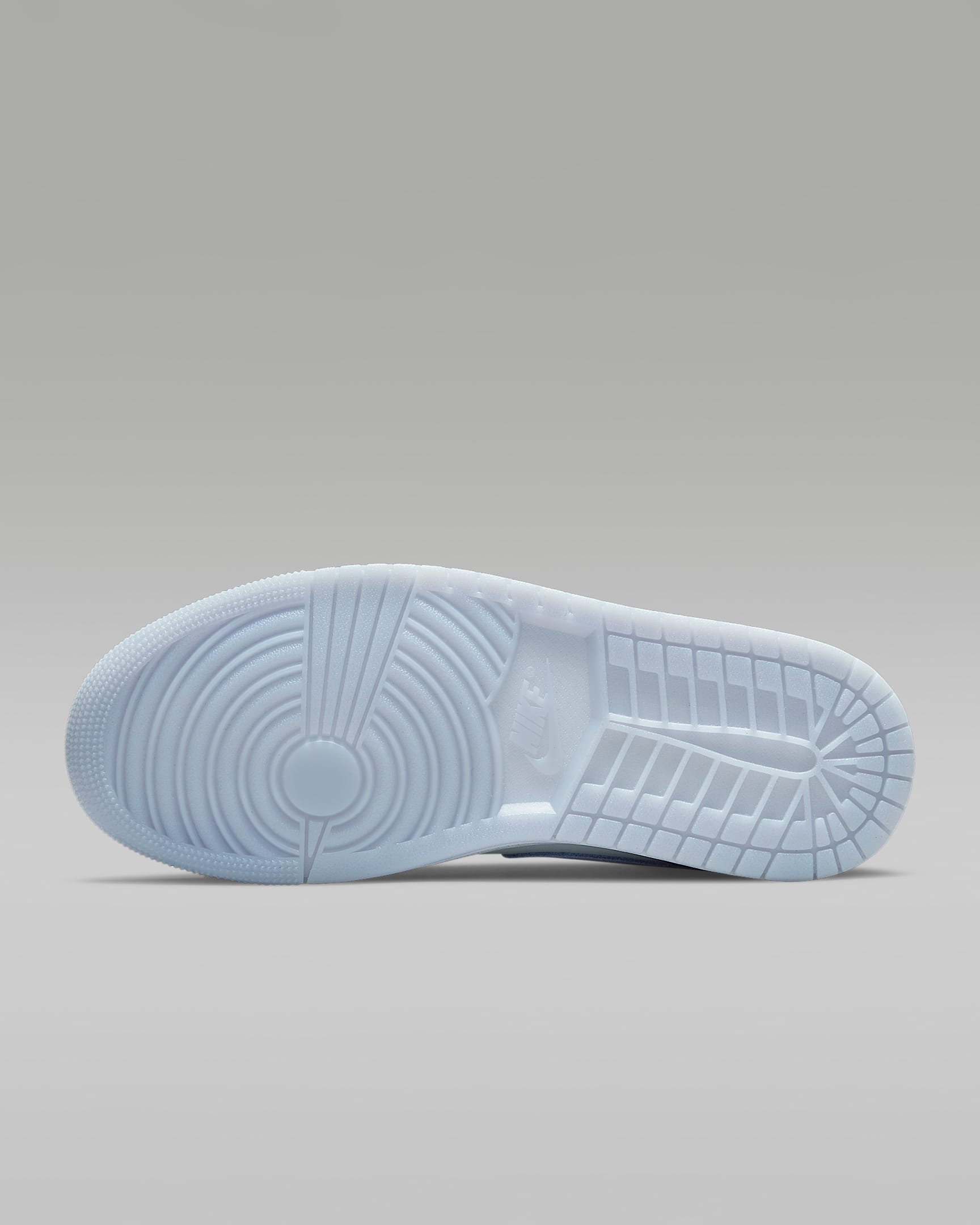 Air Jordan 1 Mid Women's Shoes - White/Wolf Grey/Aluminum