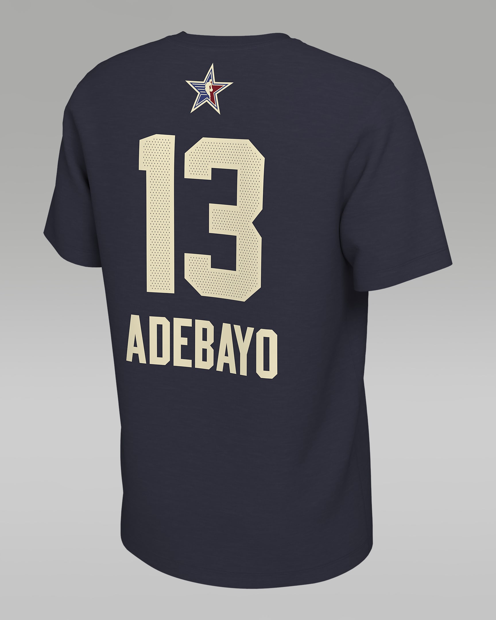 Playera Jordan para hombre Bam Adebayo 2024 NBA AllStar Weekend.