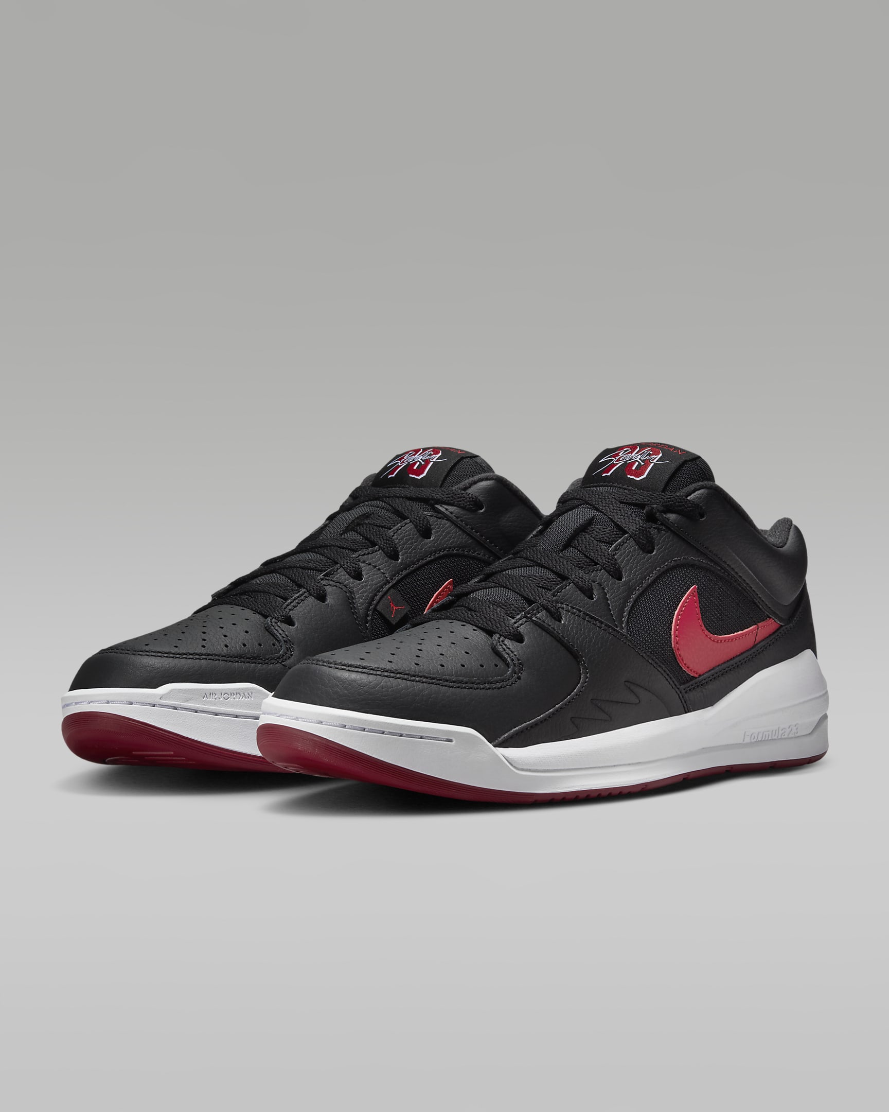 Jordan Stadium 90 Men's Shoes - Black/White/Gym Red