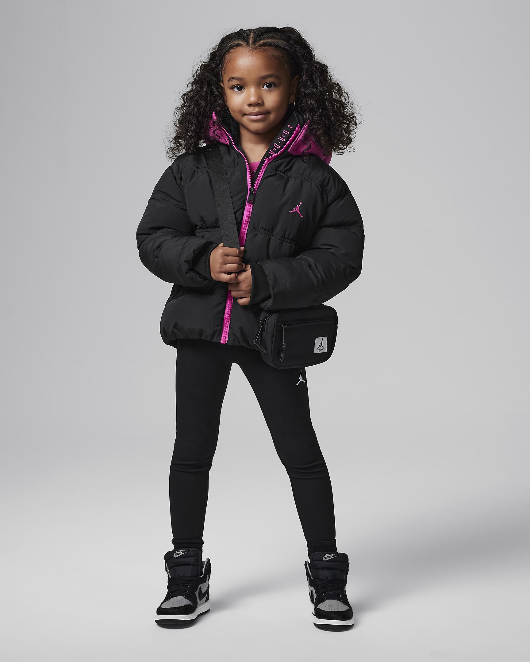 Jordan Younger Kids' Heaviest Weight Puffer - Black