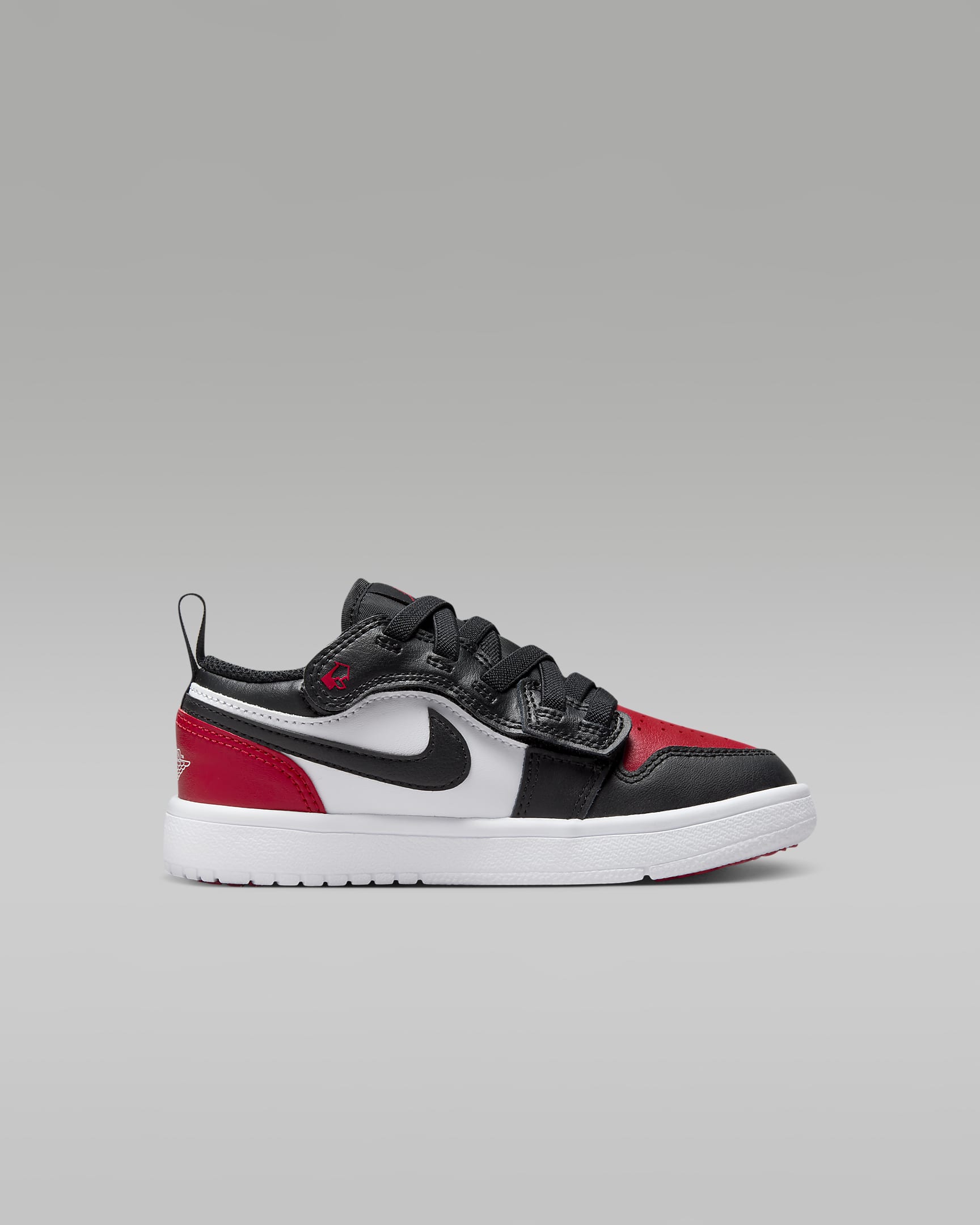 Jordan 1 Low Alt Younger Kids' Shoes - White/Varsity Red/White/Black