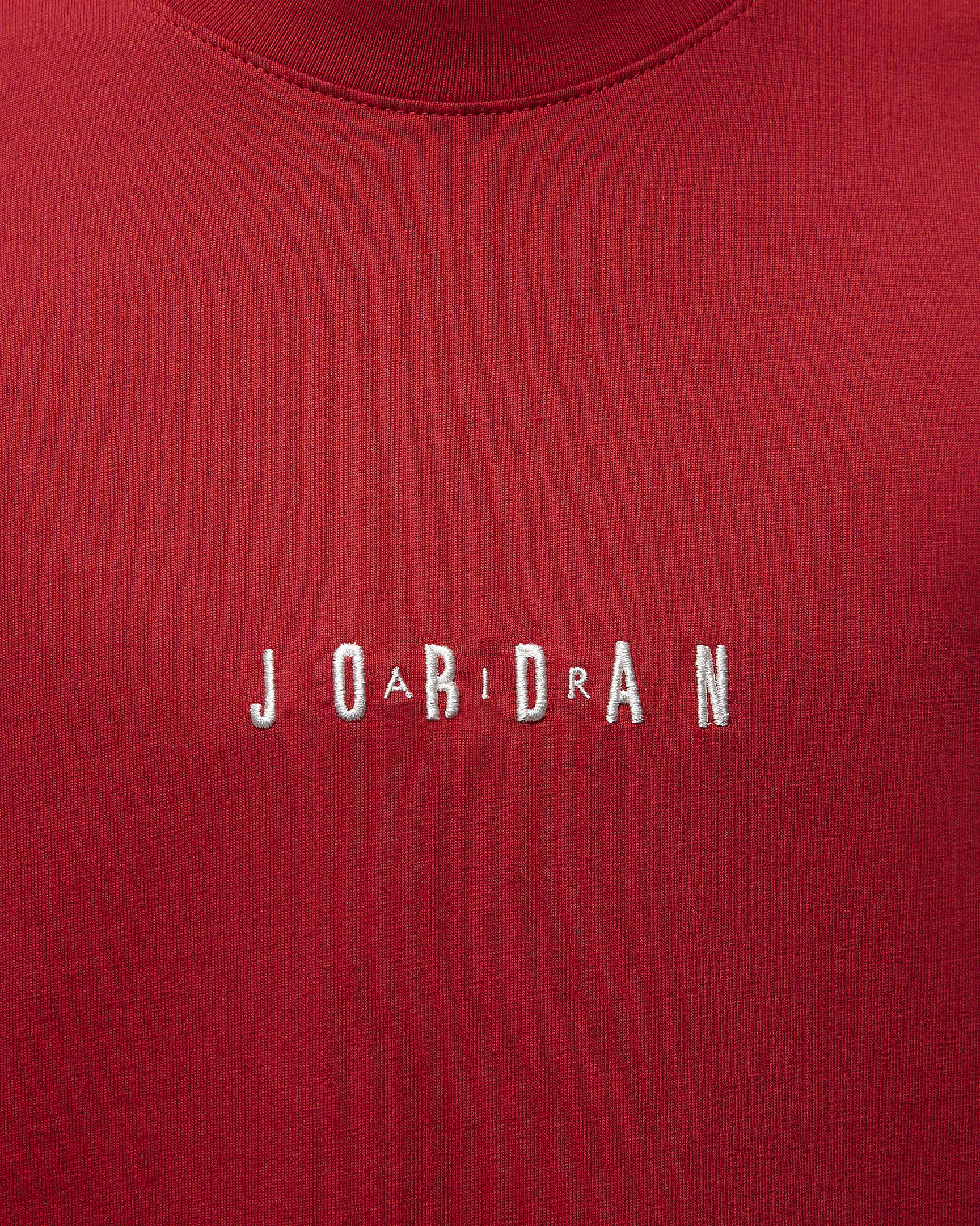 Jordan Air Men's T-Shirt - Gym Red/Sail/Sail