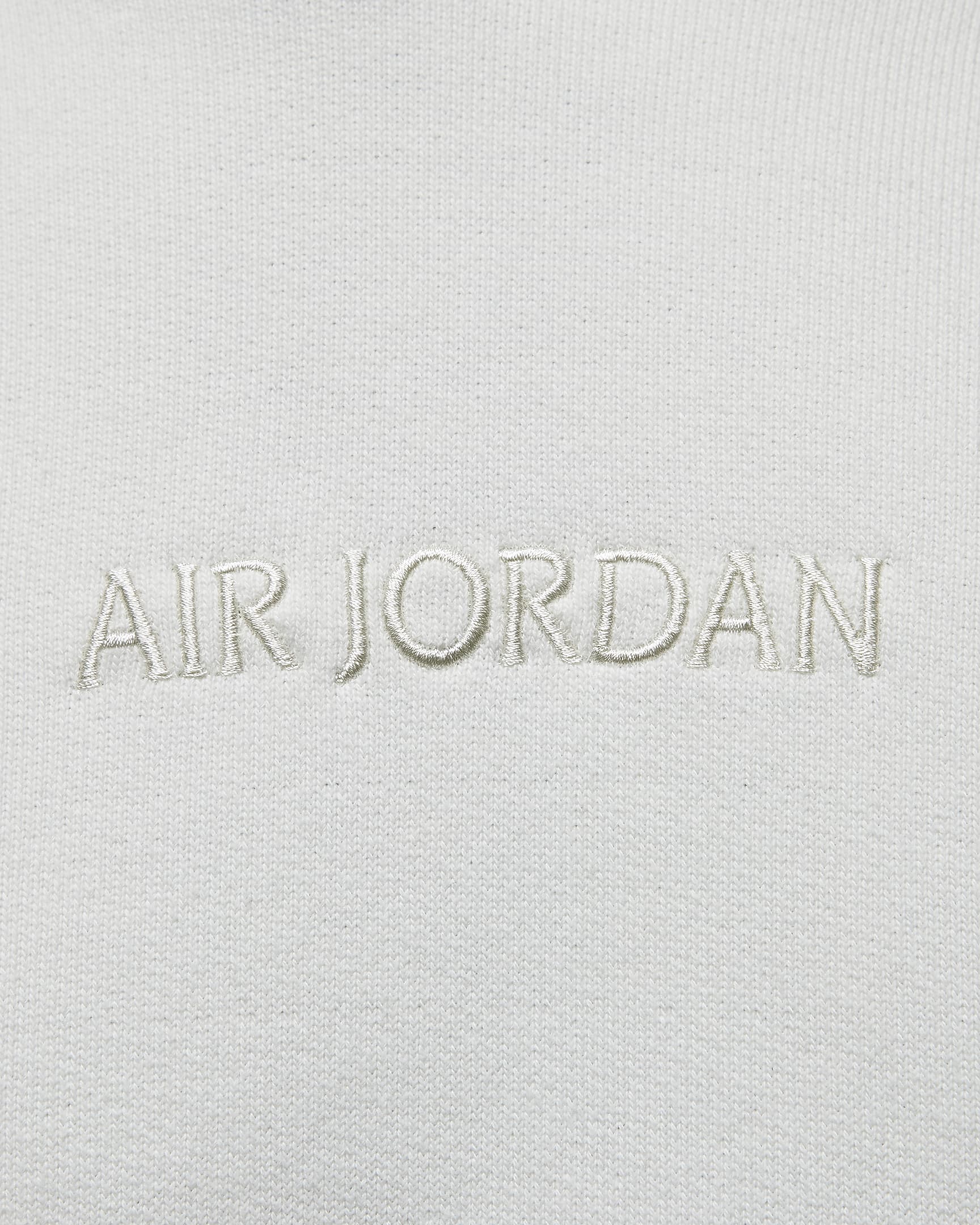 Air Jordan Wordmark Men's Fleece Hoodie - Sail/Sail