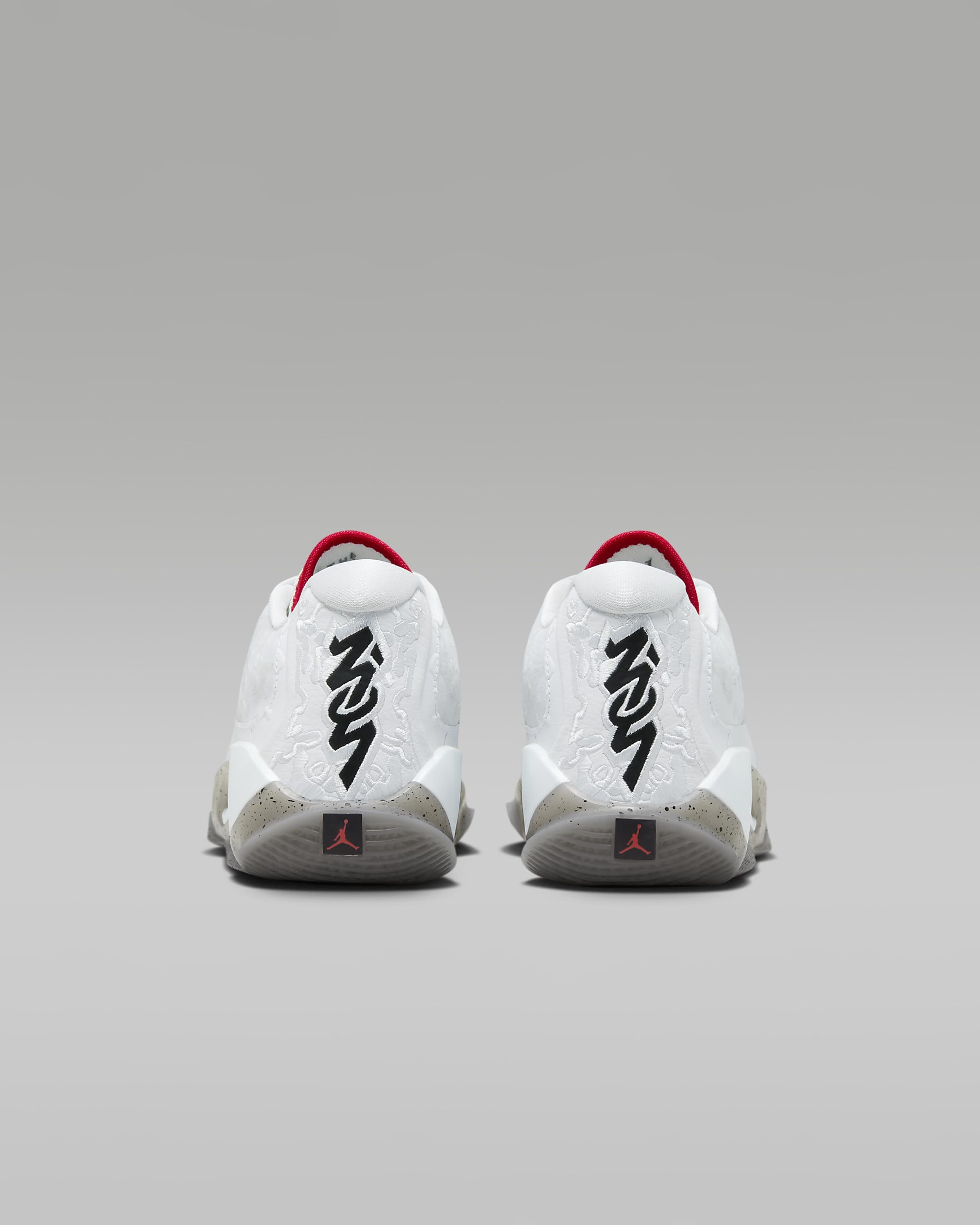 Zion 3 'Fresh Paint' Older Kids' Basketball Shoes - White/Cement Grey/Pure Platinum/University Red