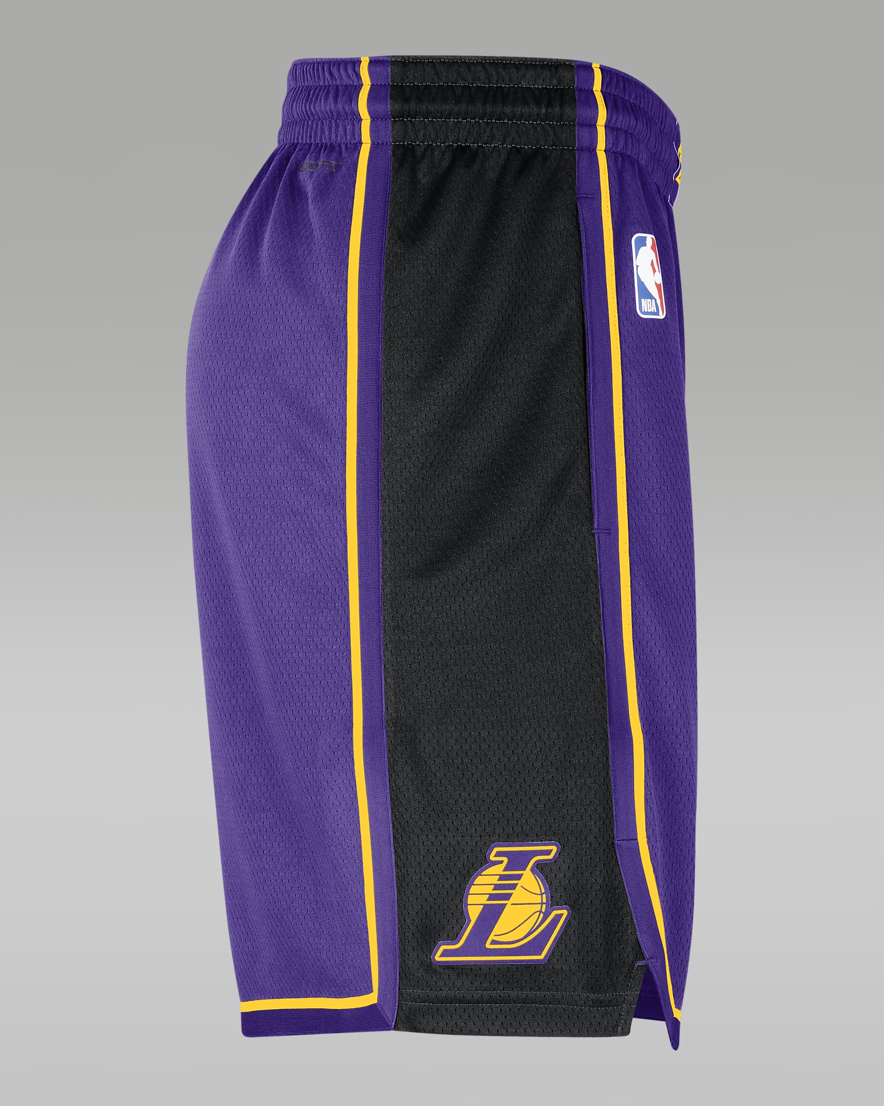 Los Angeles Lakers Statement Edition Jordan Dri-FIT NBA Swingman Basketballshorts für Herren - Field Purple/Amarillo