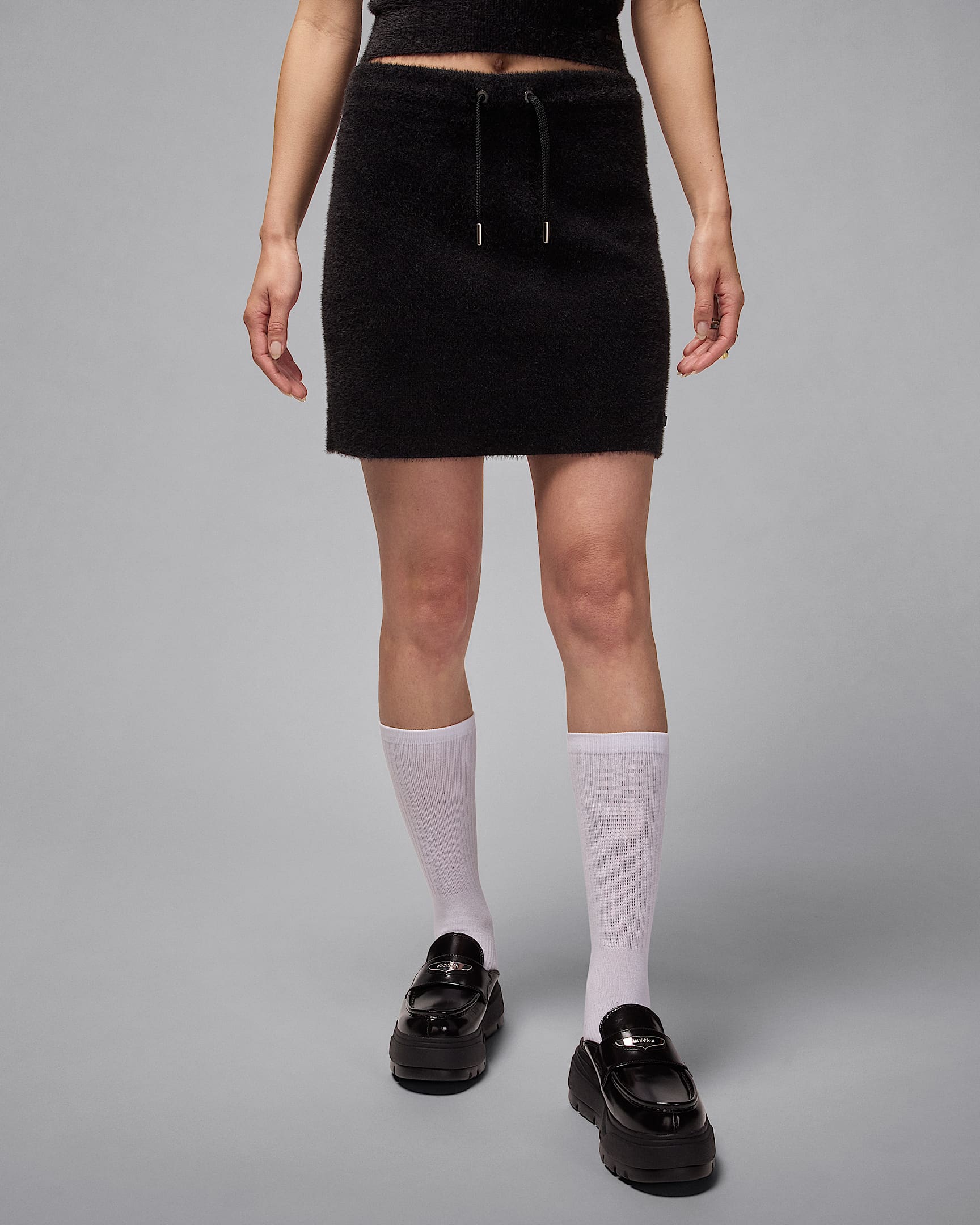 Minifalda para mujer Air Jordan - Negro/Gris humo oscuro/Negro