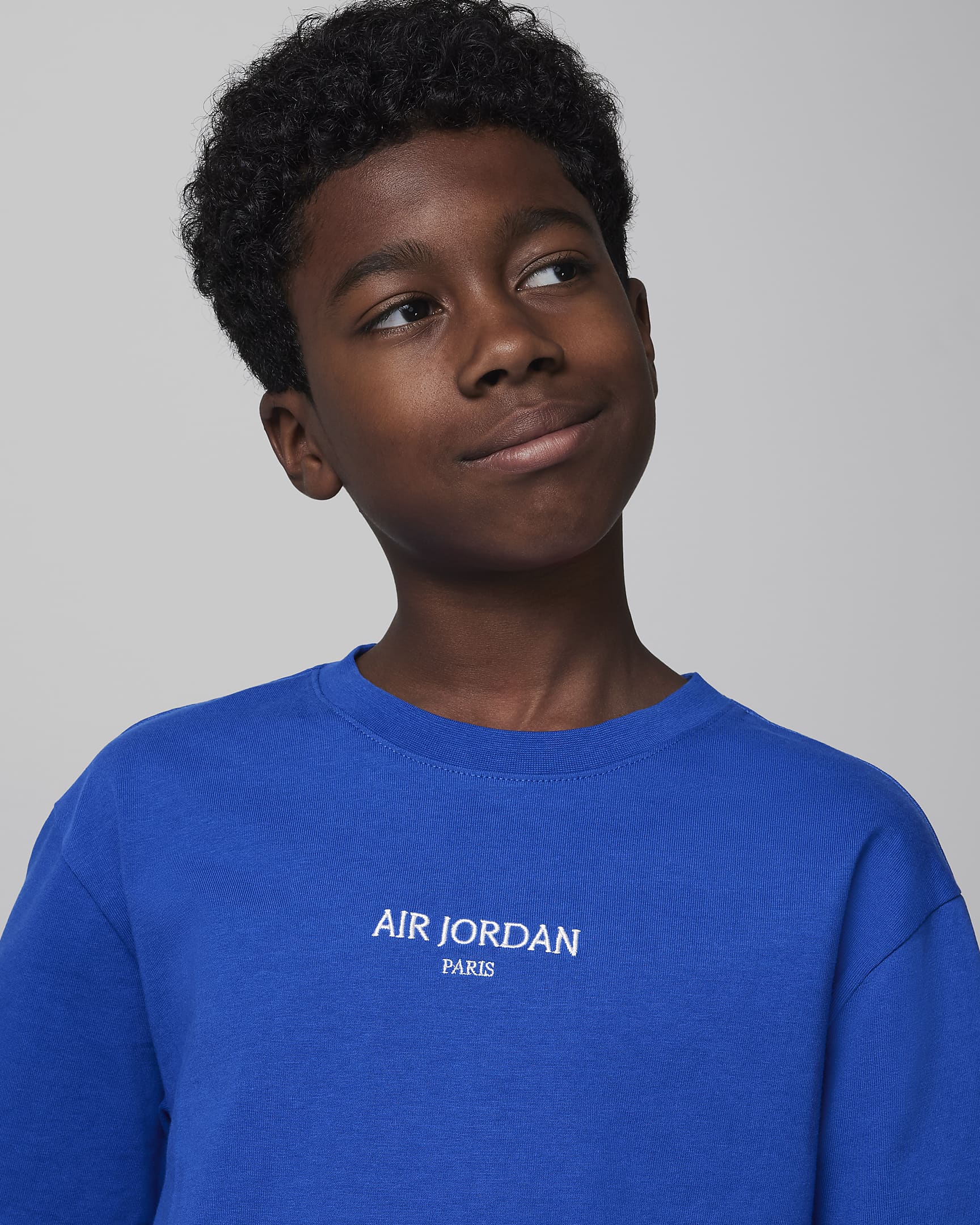 Jordan T-shirt met Air Paris voor kids - Game Royal