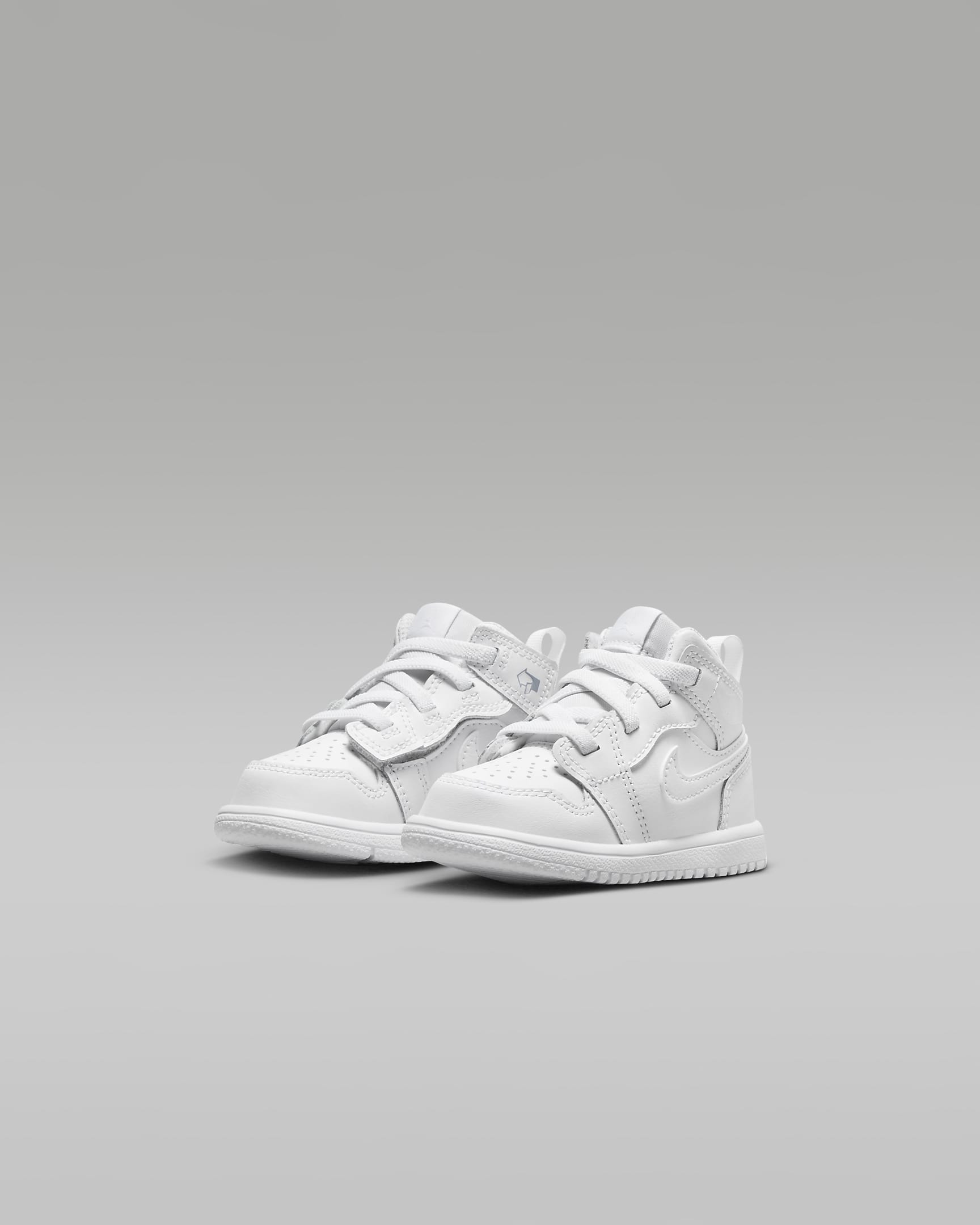 Sapatilhas Jordan 1 Mid Alt para bebé - Branco/Branco/Branco