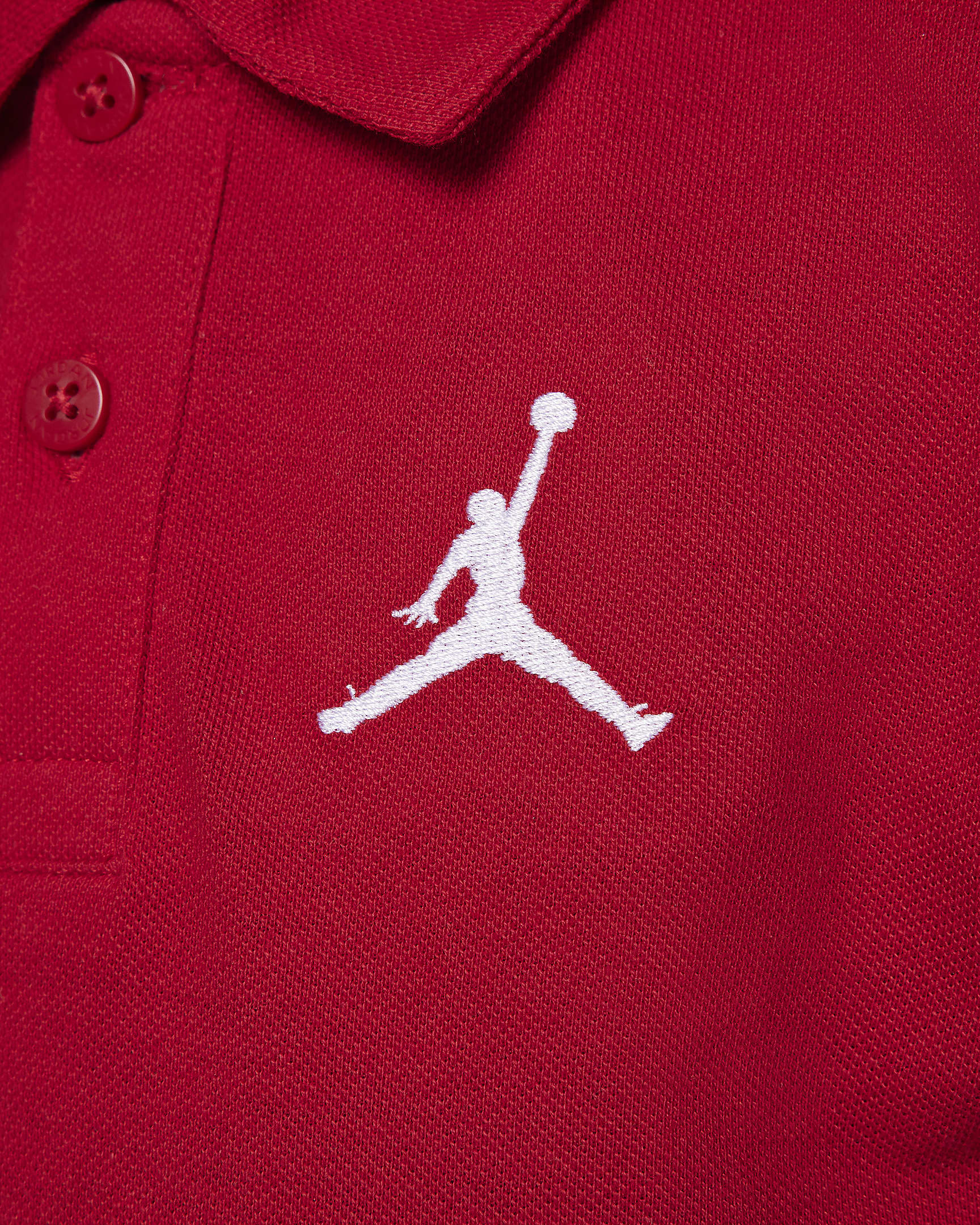 Jordan Jumpman Polo Little Kids' Top - Gym Red