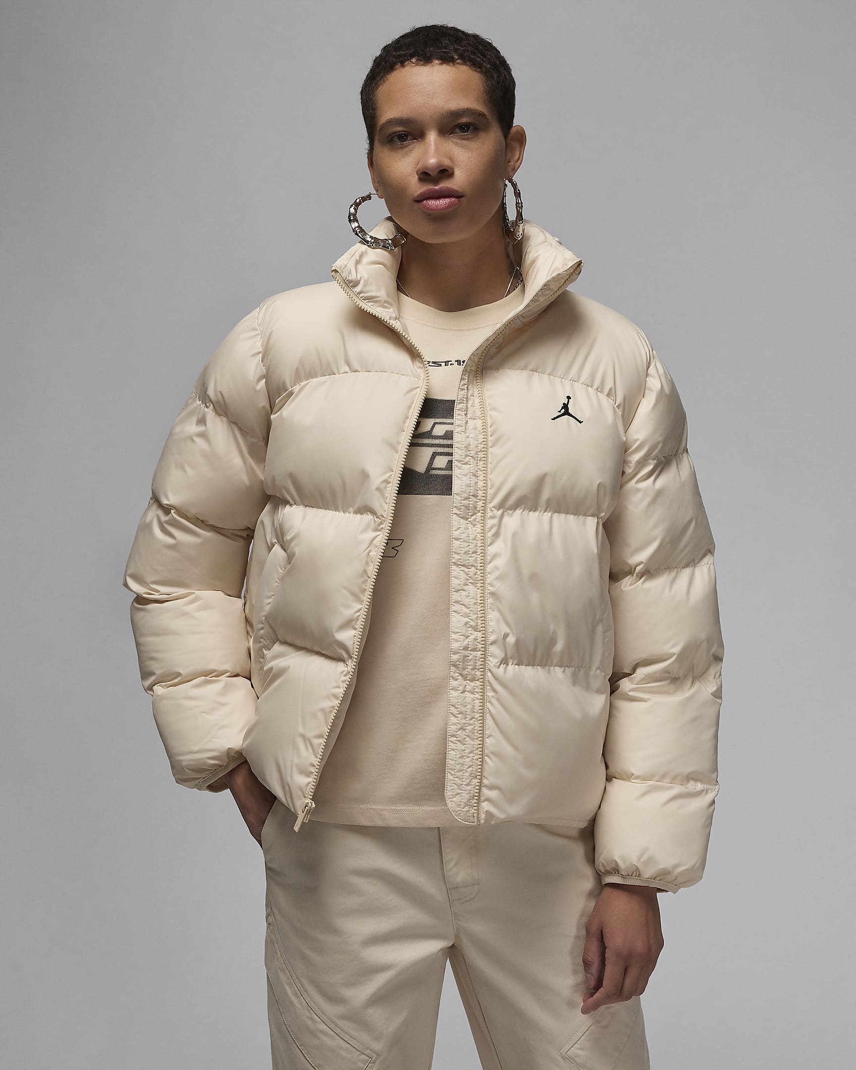 jordan air 2fer puffer