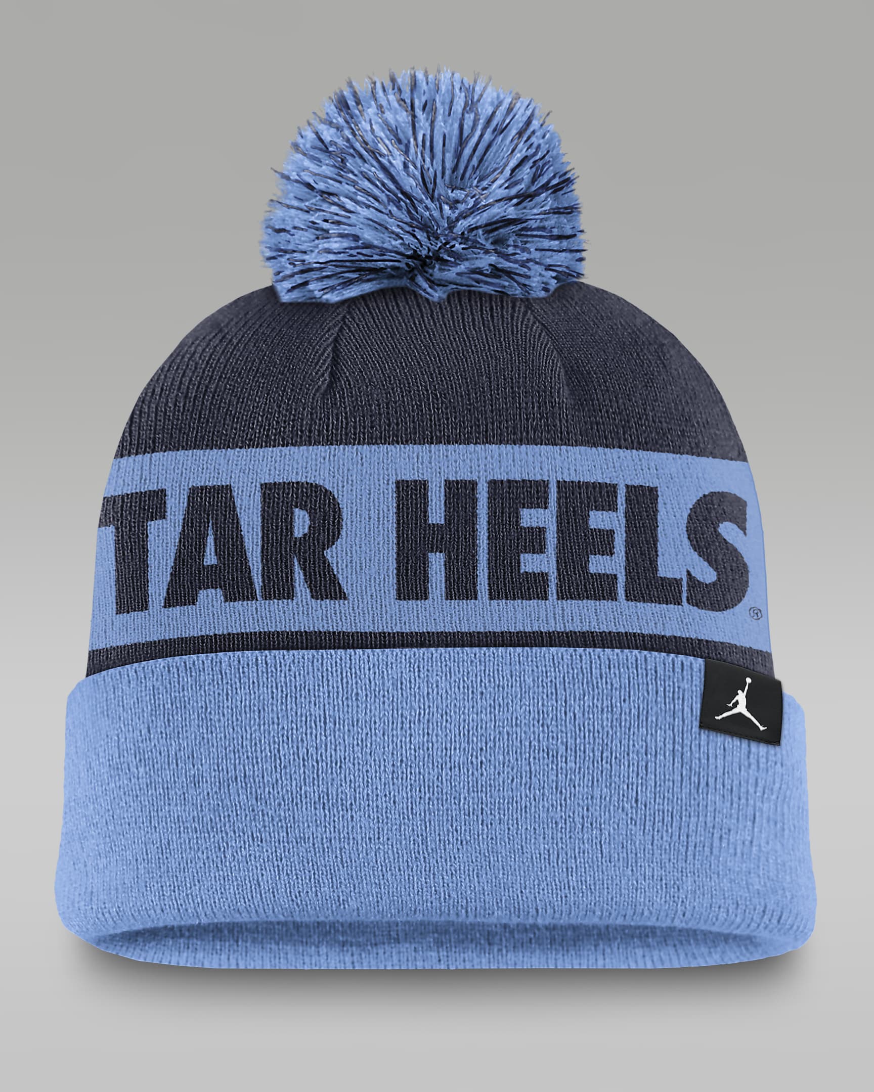 North Carolina Tar Heels Primetime Peak Men's Nike College Cuffed Pom Beanie - Valor Blue