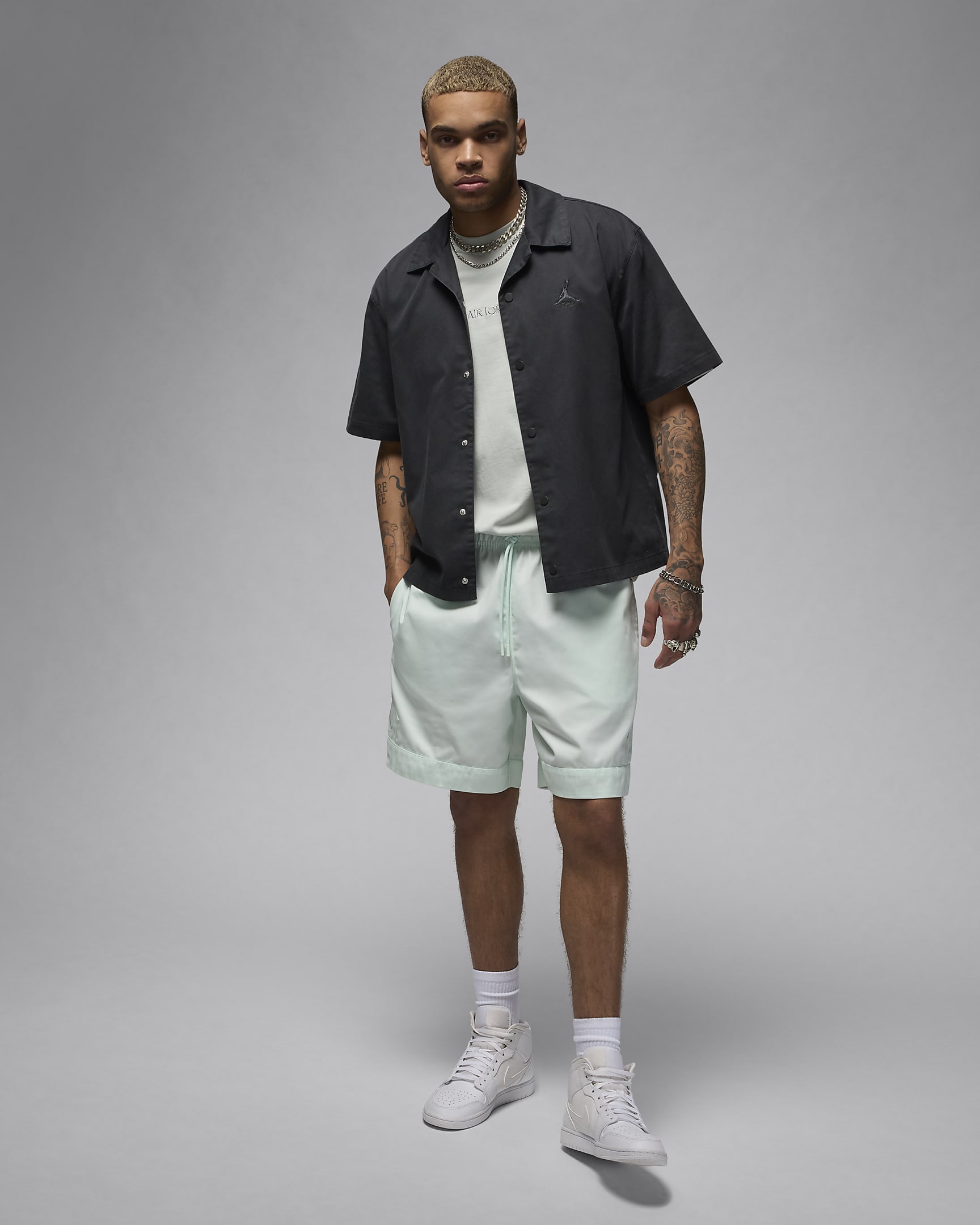 Shorts Diamond Jordan Essentials – Uomo - Barely Green