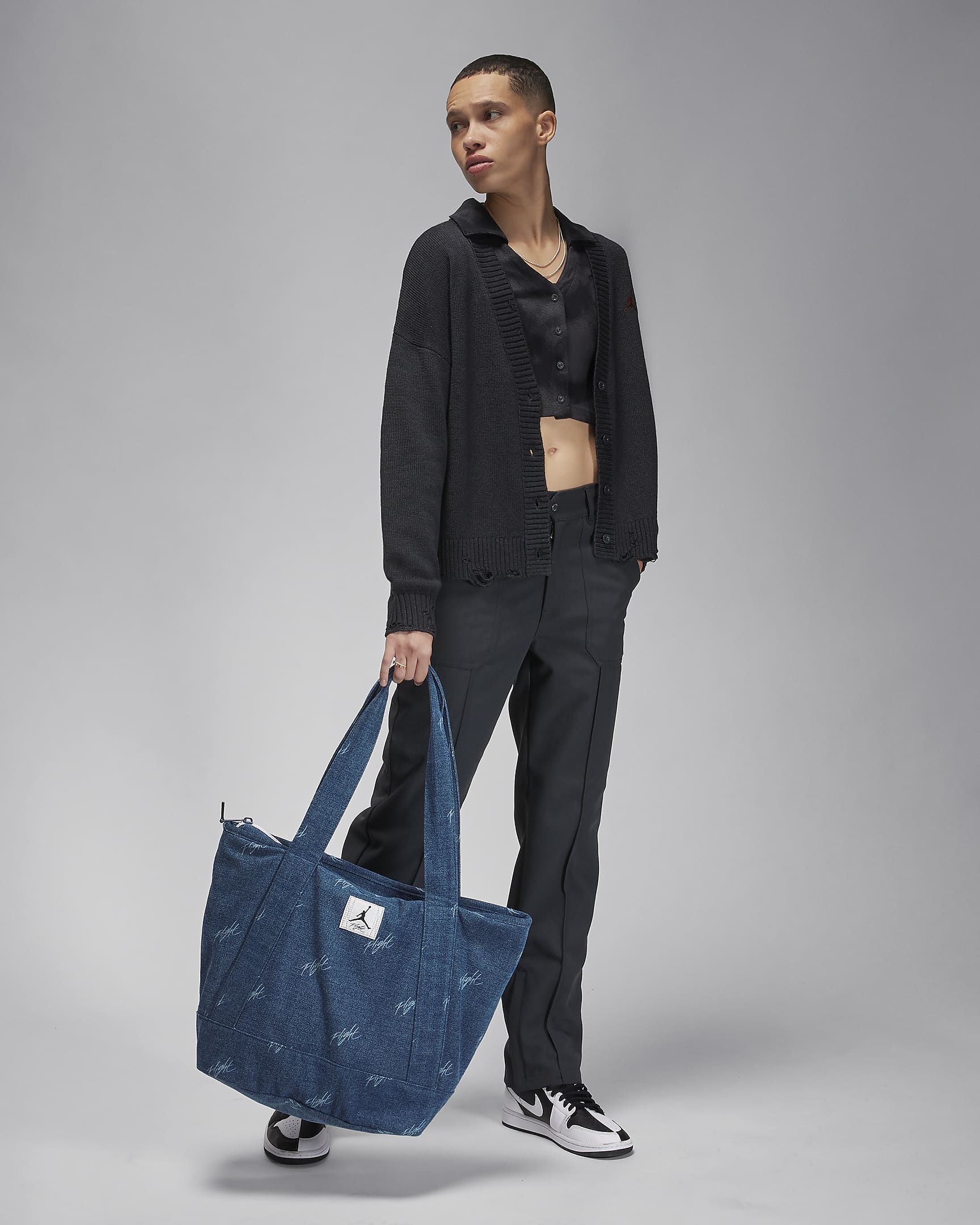 Jordan Flight Denim Tote Bag (38L) - Denim