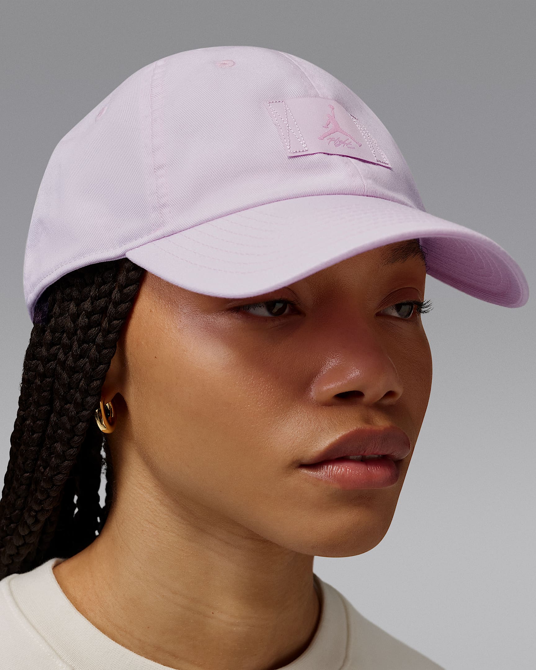 หมวกปรับได้ Jordan Club Cap - Pearl Pink/Iced Carmine