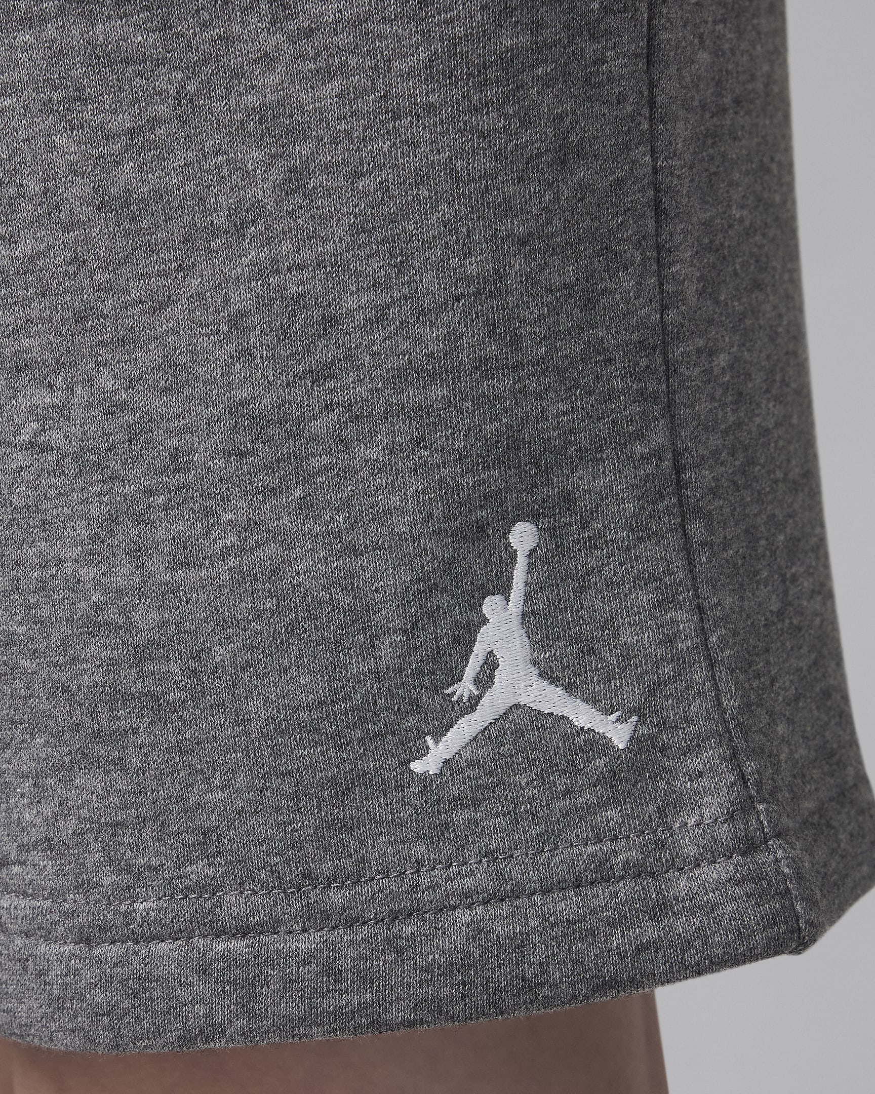 Spodenki dla dużych dzieci Jordan MJ Brooklyn Fleece Essentials - Carbon Heather