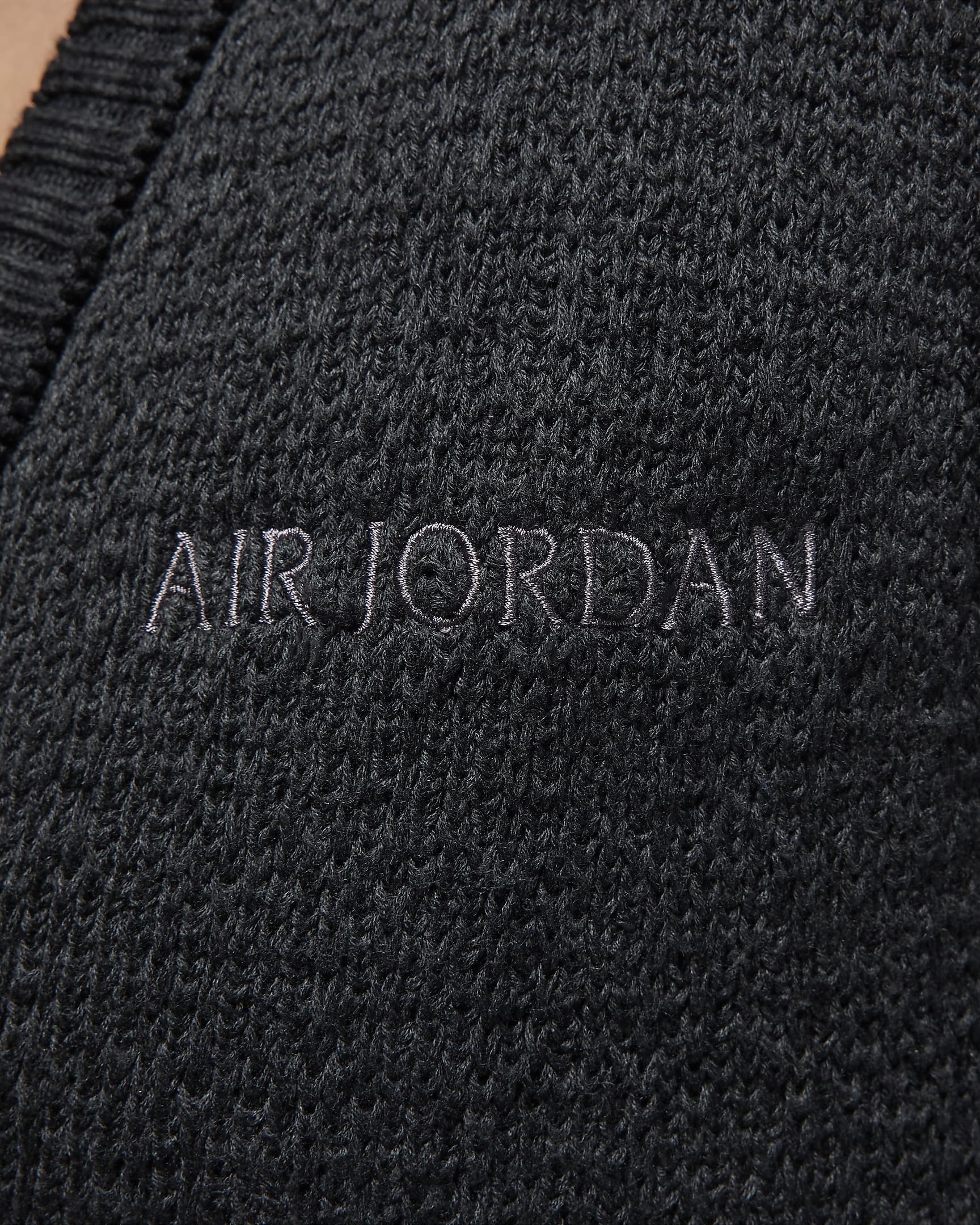 Air Jordan Women's Knit Gilet - Off-Noir