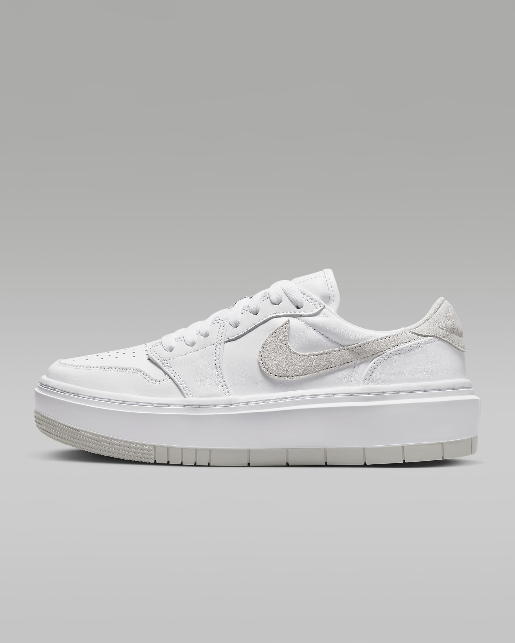 Air Jordan 1 Elevate Low damesko - Hvit/Hvit/Neutral Grey