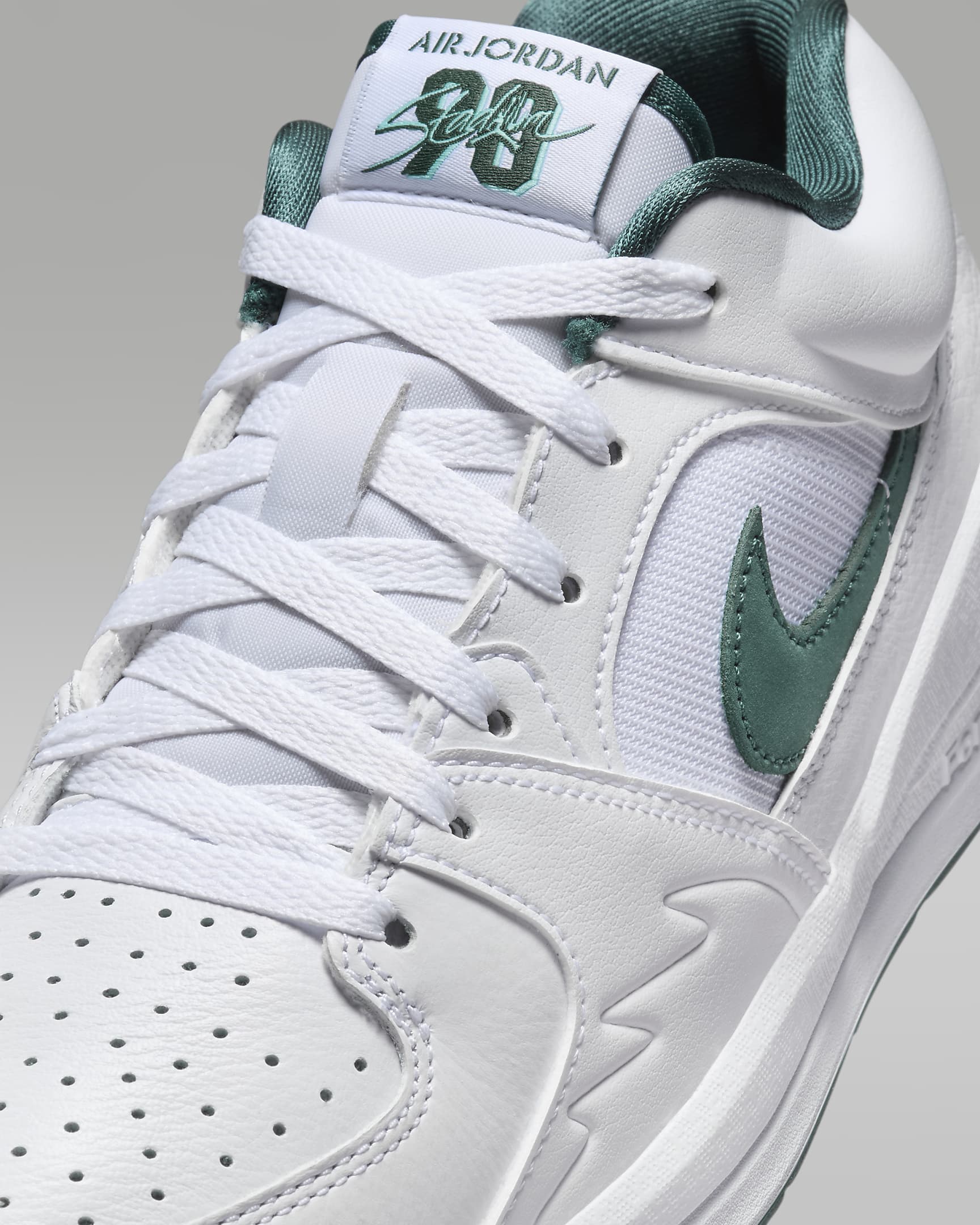 Chaussure Jordan Stadium 90 pour femme - Blanc/Tropical Twist/Oxidized Green