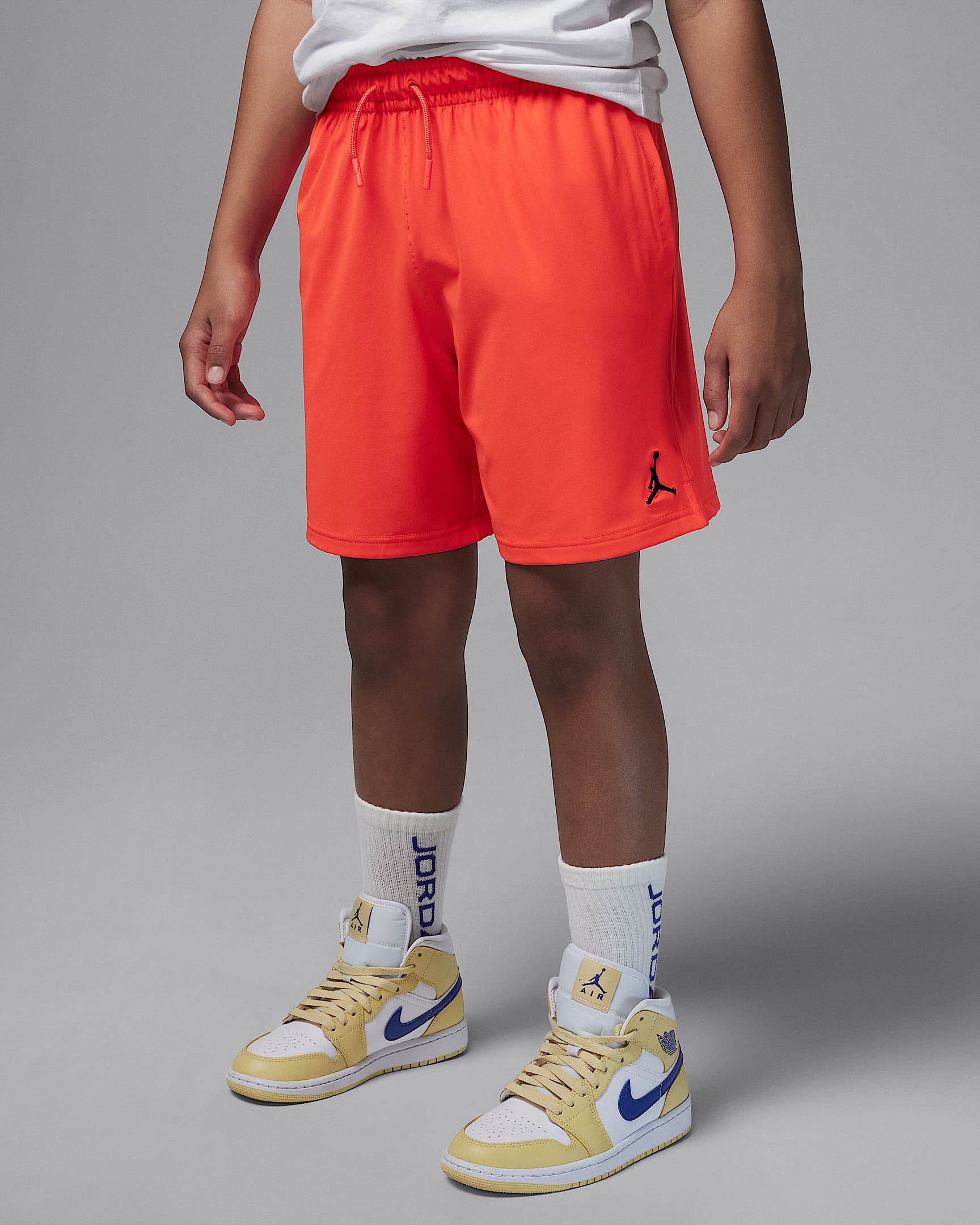 Jordan Older Kids' Jumpman Woven Play Shorts - Bright Crimson