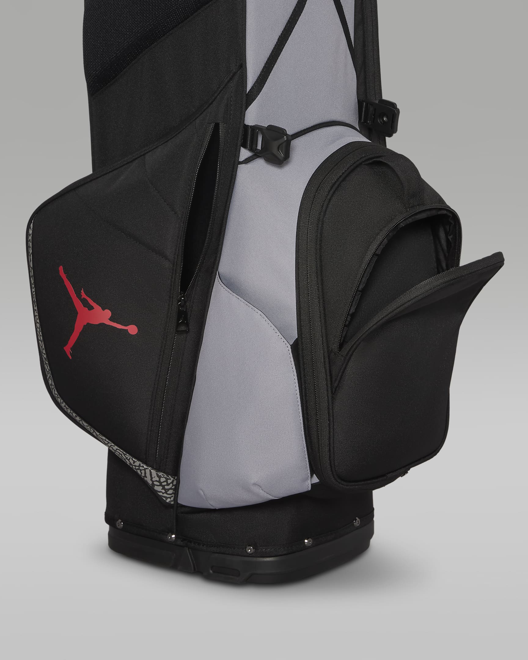 Bolsa de golf de 6 divisiones Jordan Fadeaway - Negro