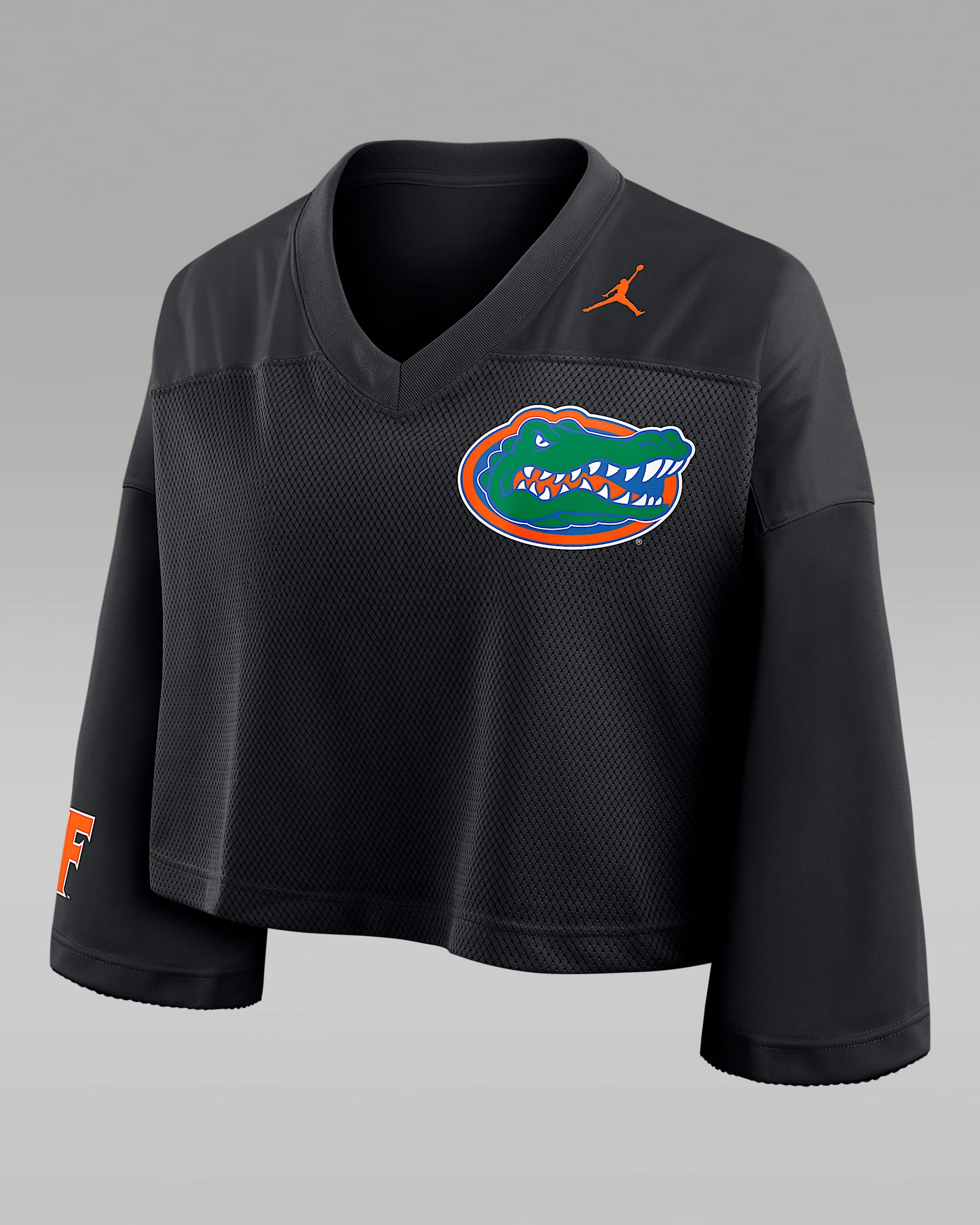 Florida Jersey Women's Jordan Brand Dri-FIT College Cropped Top - Black