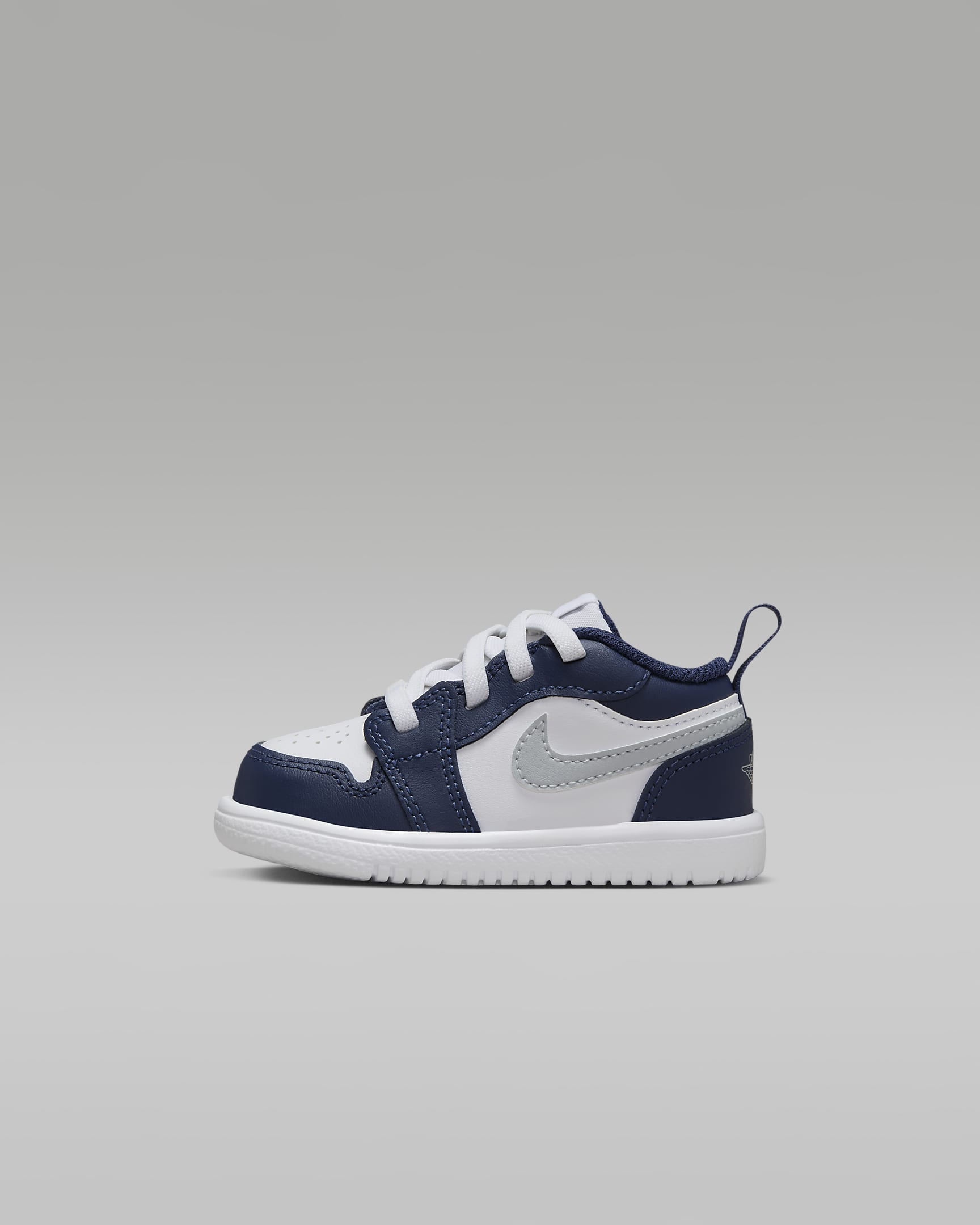 Jordan 1 Low Alt Sabatilles - Nadó i infant - Blanc/Midnight Navy/Wolf Grey