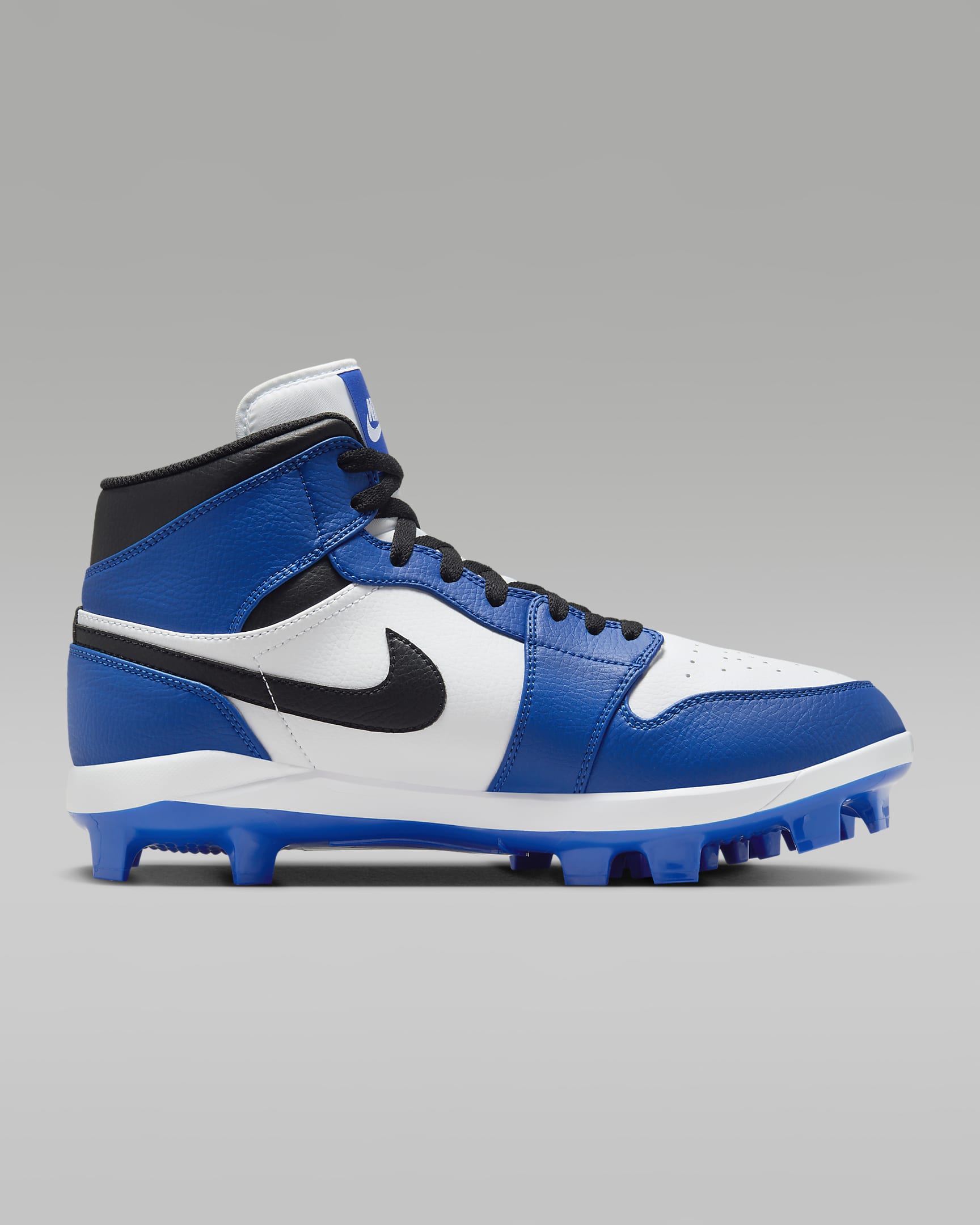 Jordan 1 Retro MCS Men's Baseball Cleats - Game Royal/White/Black