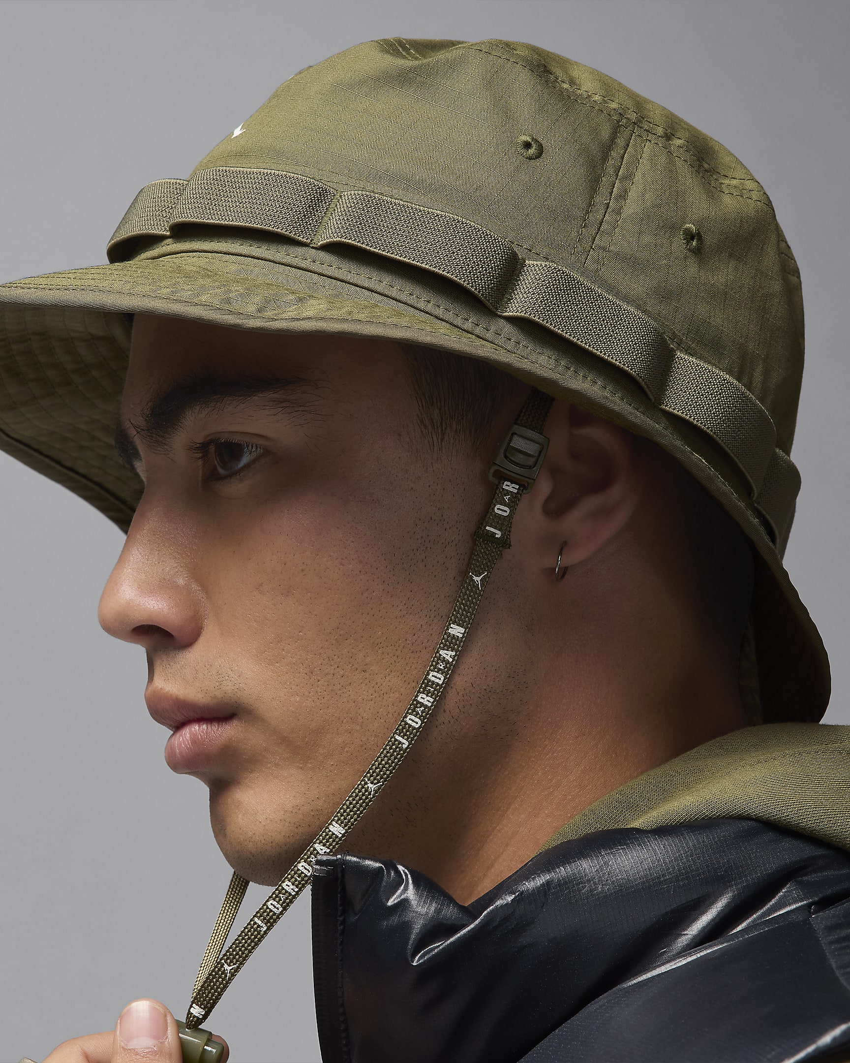 Jordan Apex Bucket Hat - Medium Olive/Medium Olive/Sail