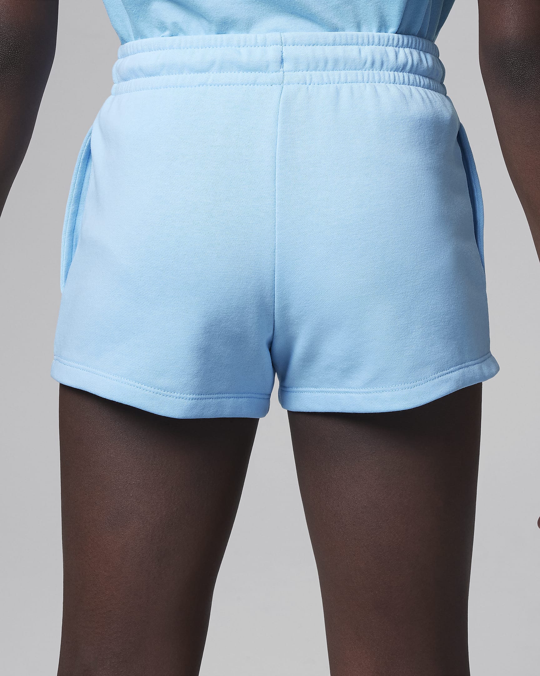 Shorts para niña talla grande Jordan - Azul aéreo