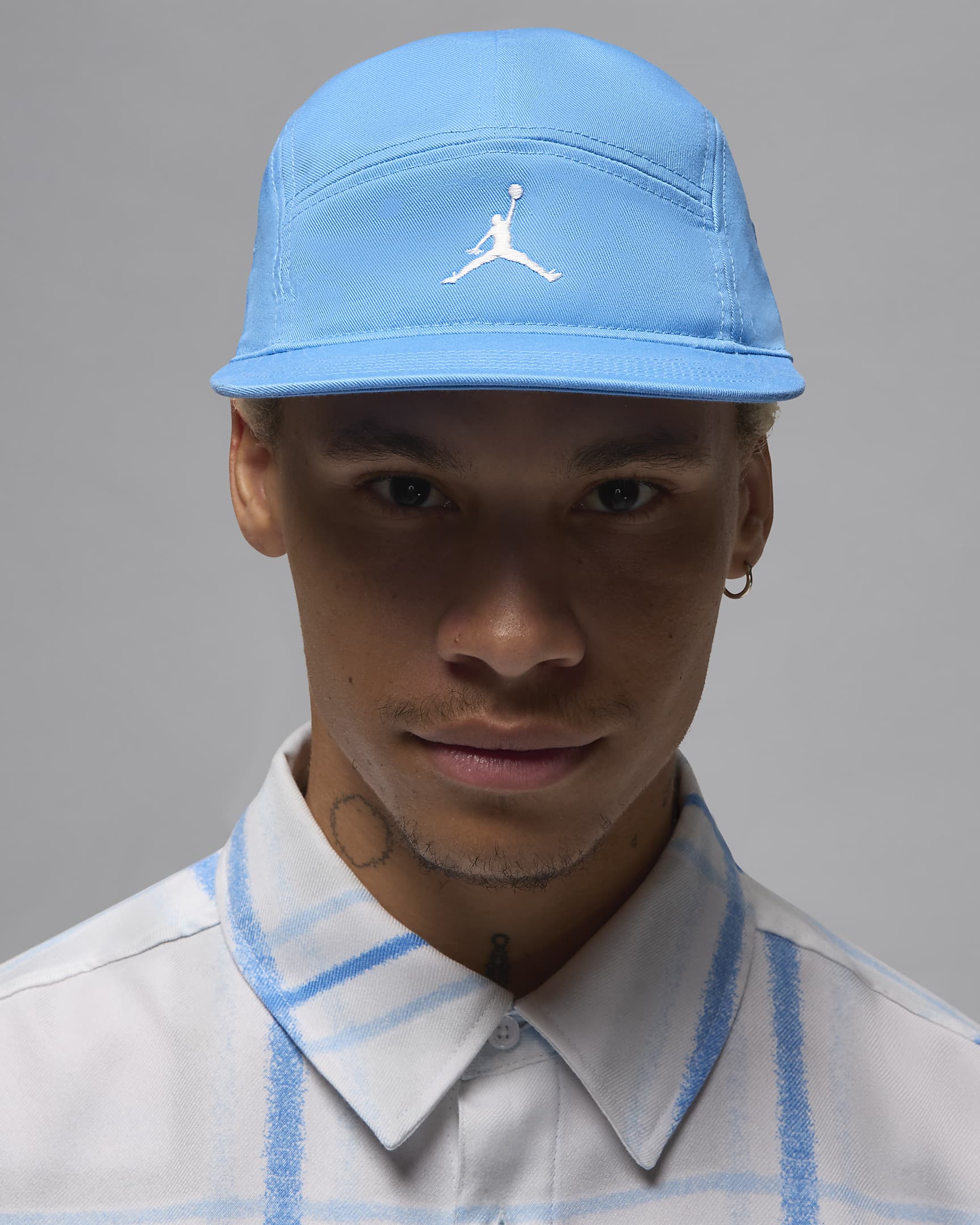 Jordan Fly Flat Bill Hat - Legend Blue/Sail