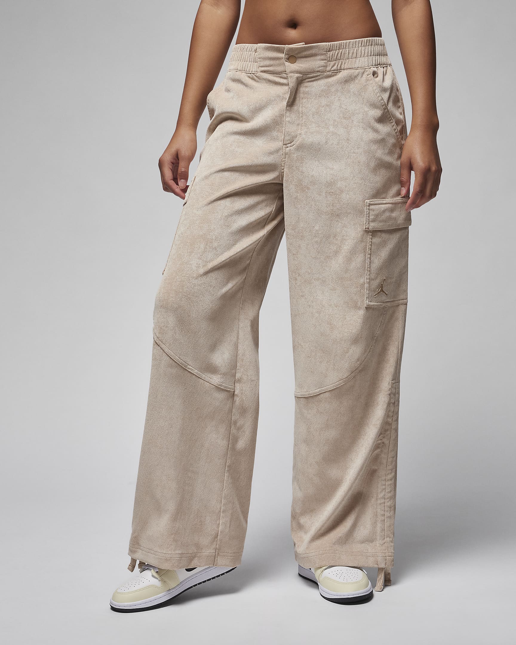 Pantalon en velours côtelé Jordan Chicago pour femme - Desert