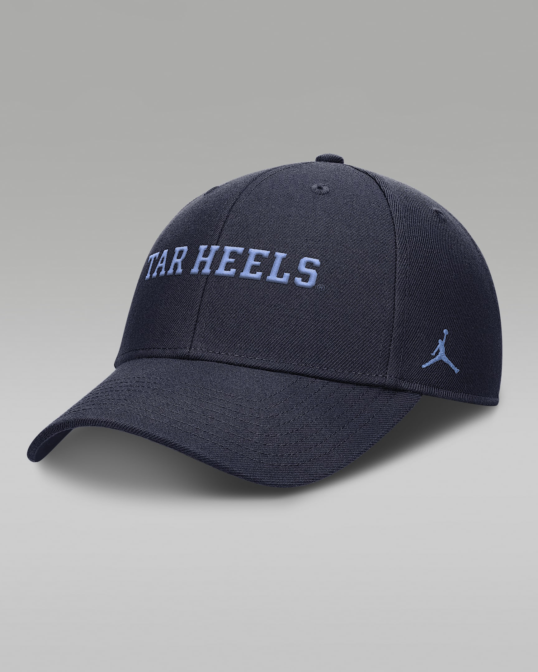 North Carolina On-Field Rise Gameday Men's Jordan Brand Dri-FIT College Trucker Adjustable Hat - Navy