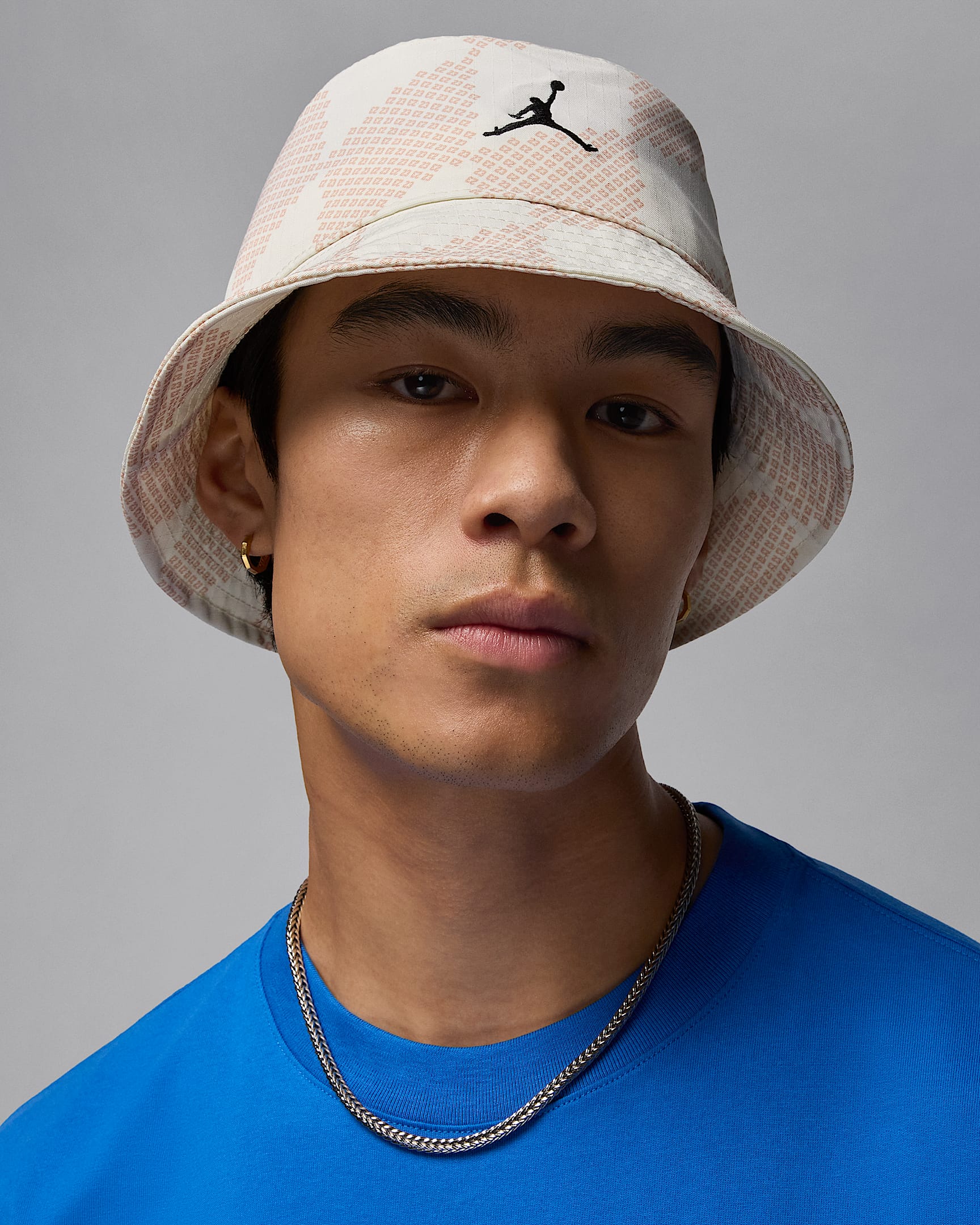 Jordan Apex Gorro tipo pescador con estampado - Sail/Negro