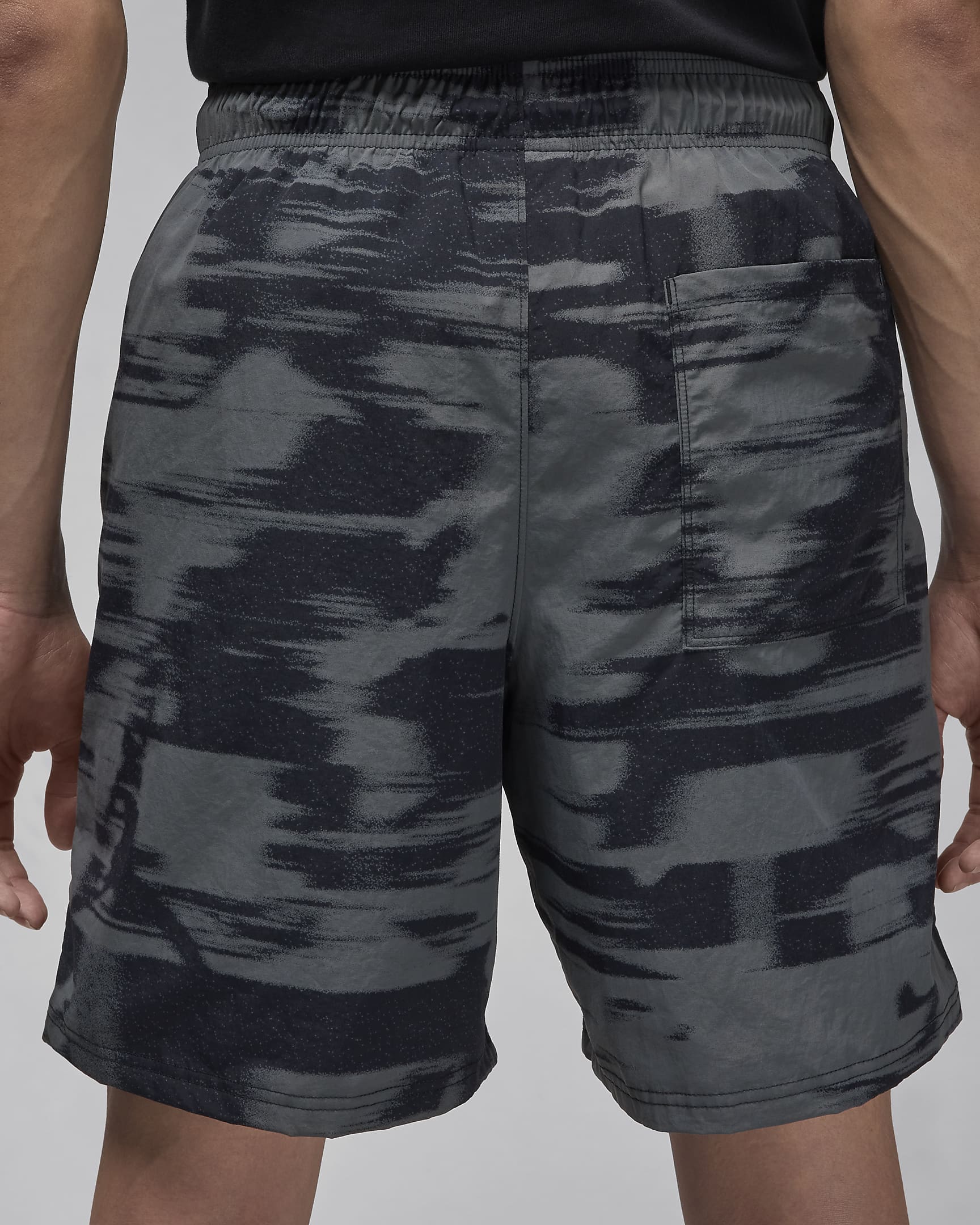 Jordan MVP Men's Printed Shorts - Iron Grey/Black/Sail