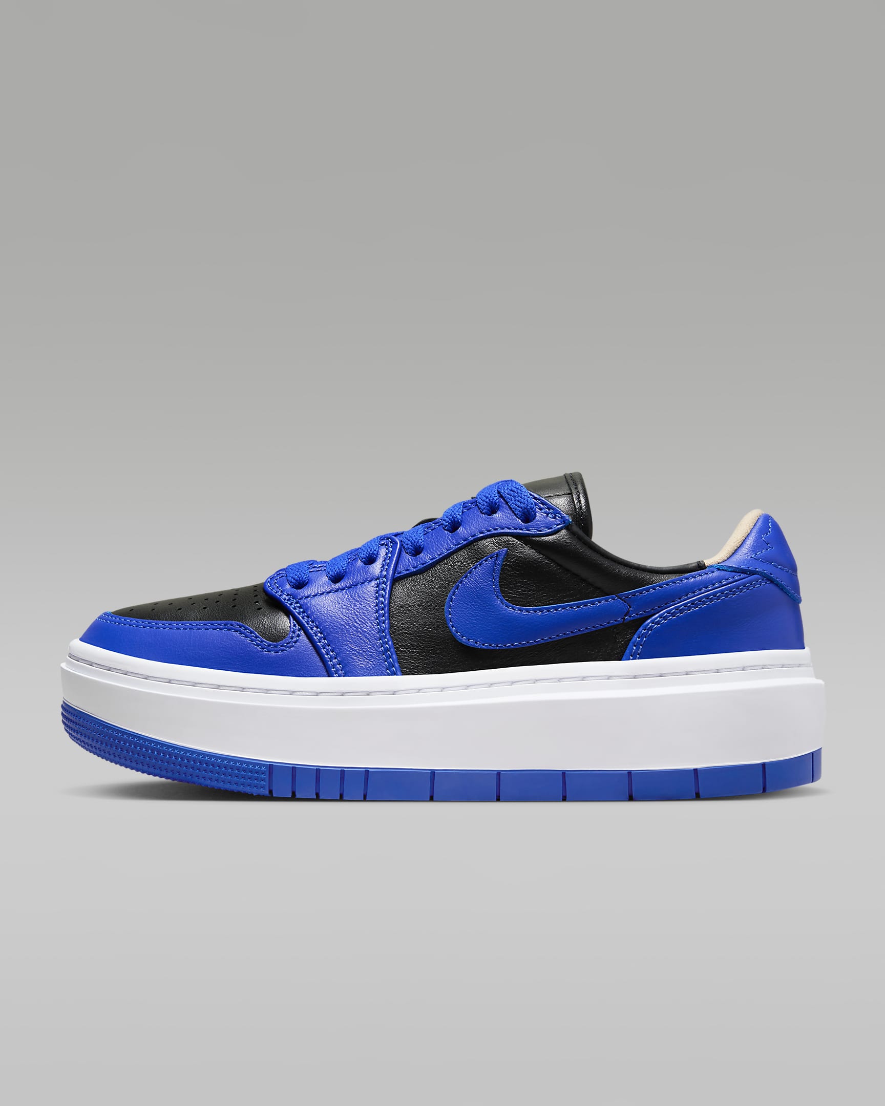 Tenis Air Jordan 1 Elevate Low - Negro/Blanco/Hiperroyal