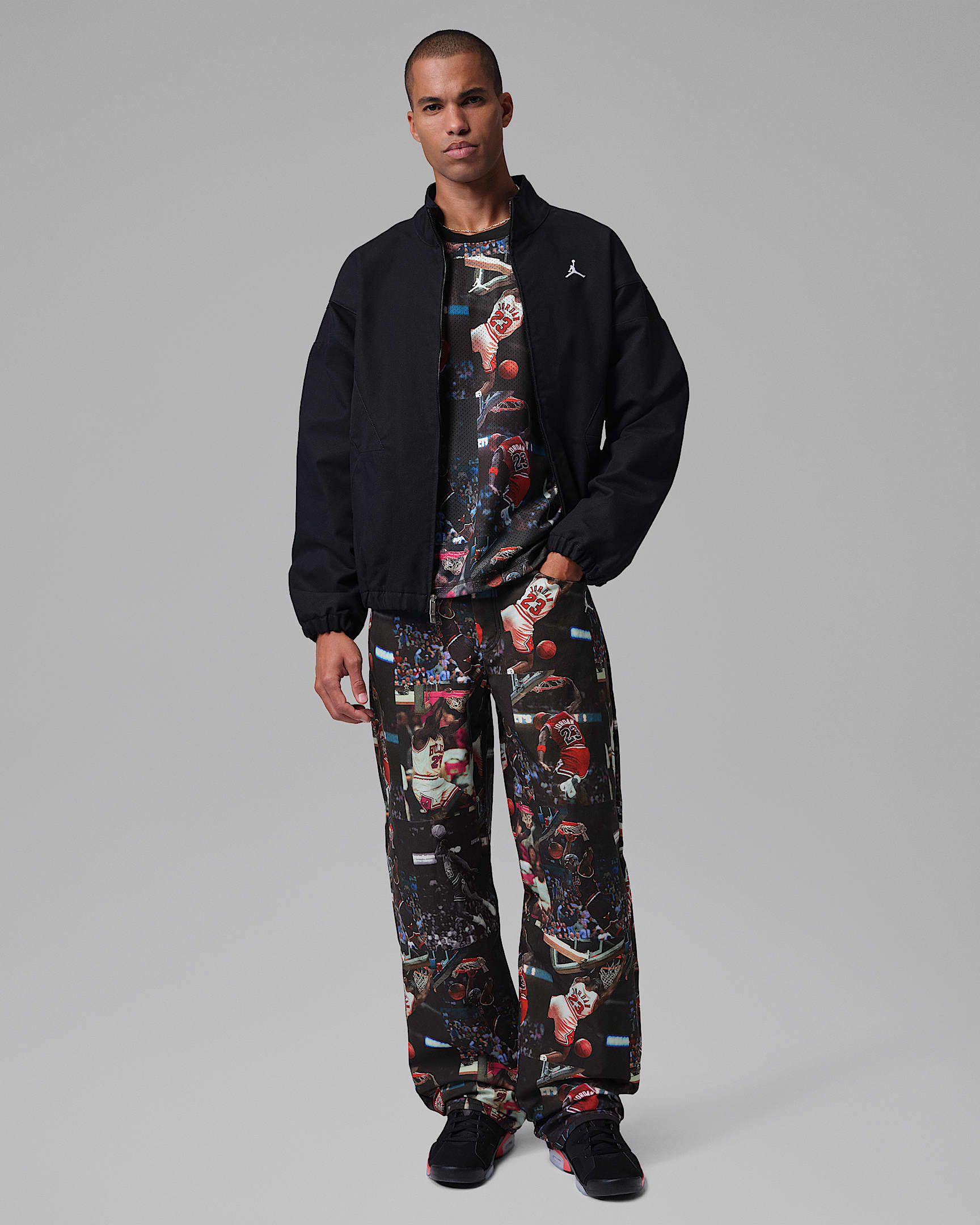 Jordan Flight Men's Woven Trousers - Black/Sail