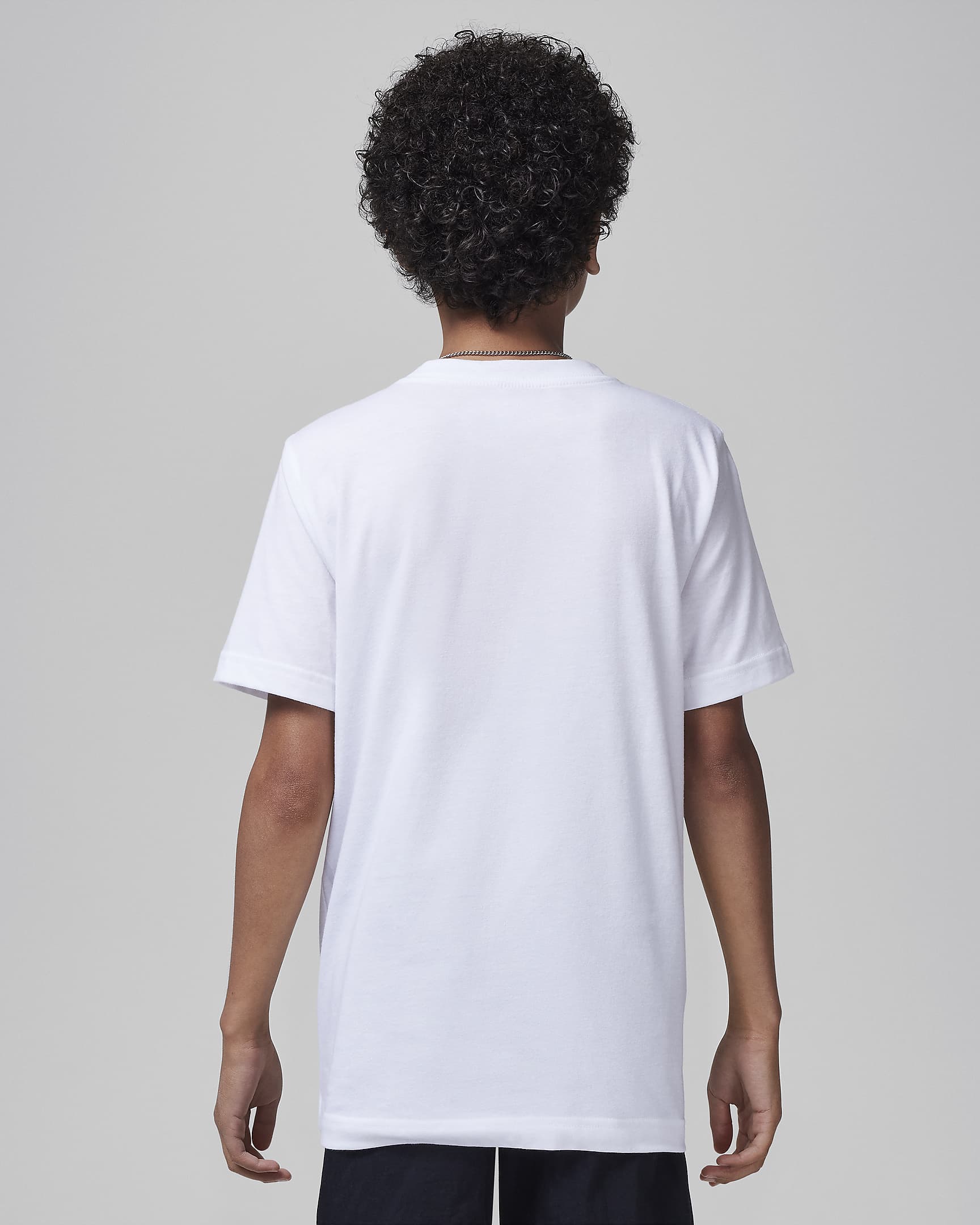 Jordan Older Kids' Baseline T-Shirt - White