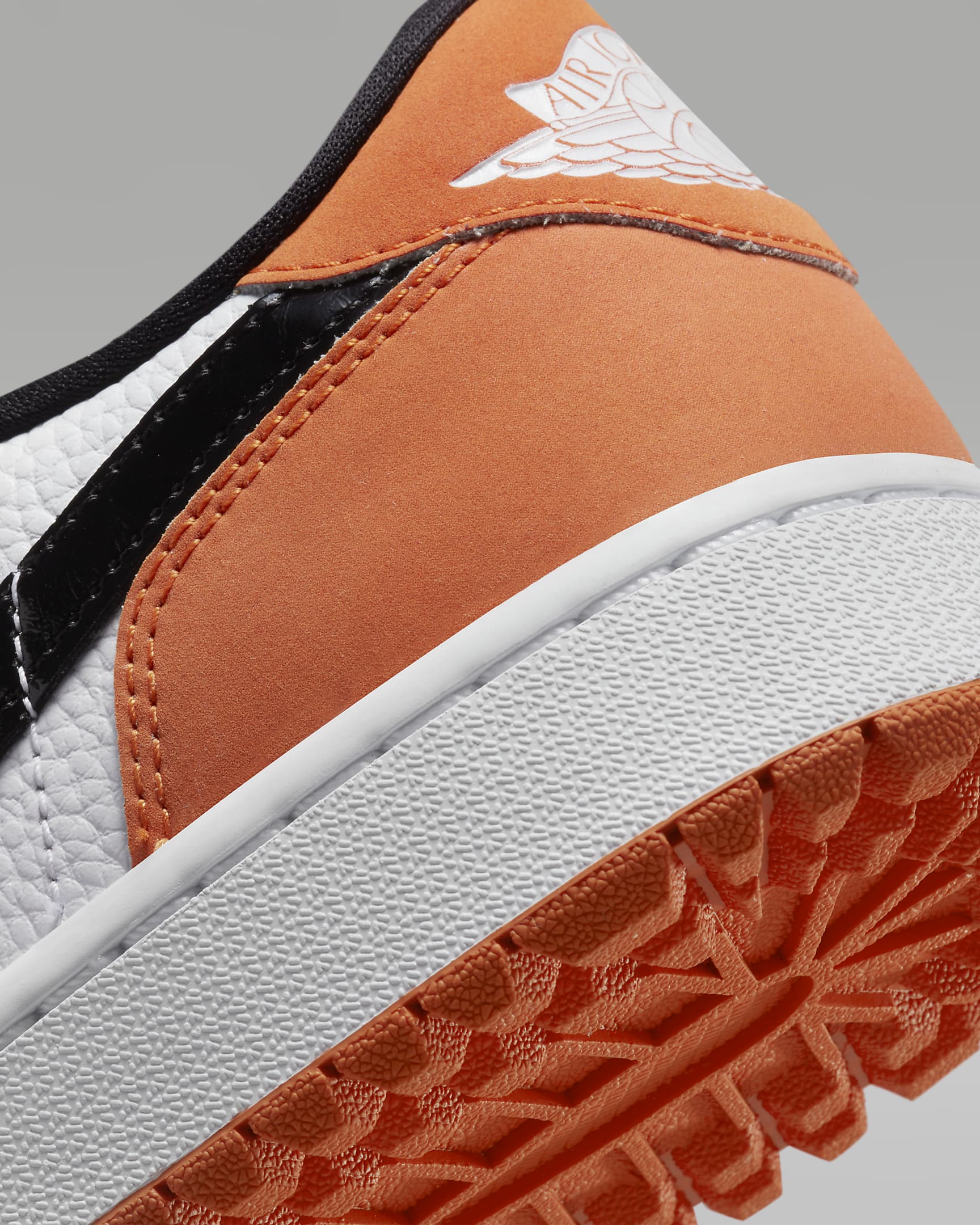 Air Jordan 1 Low G Golf Shoes - Starfish/White/Black