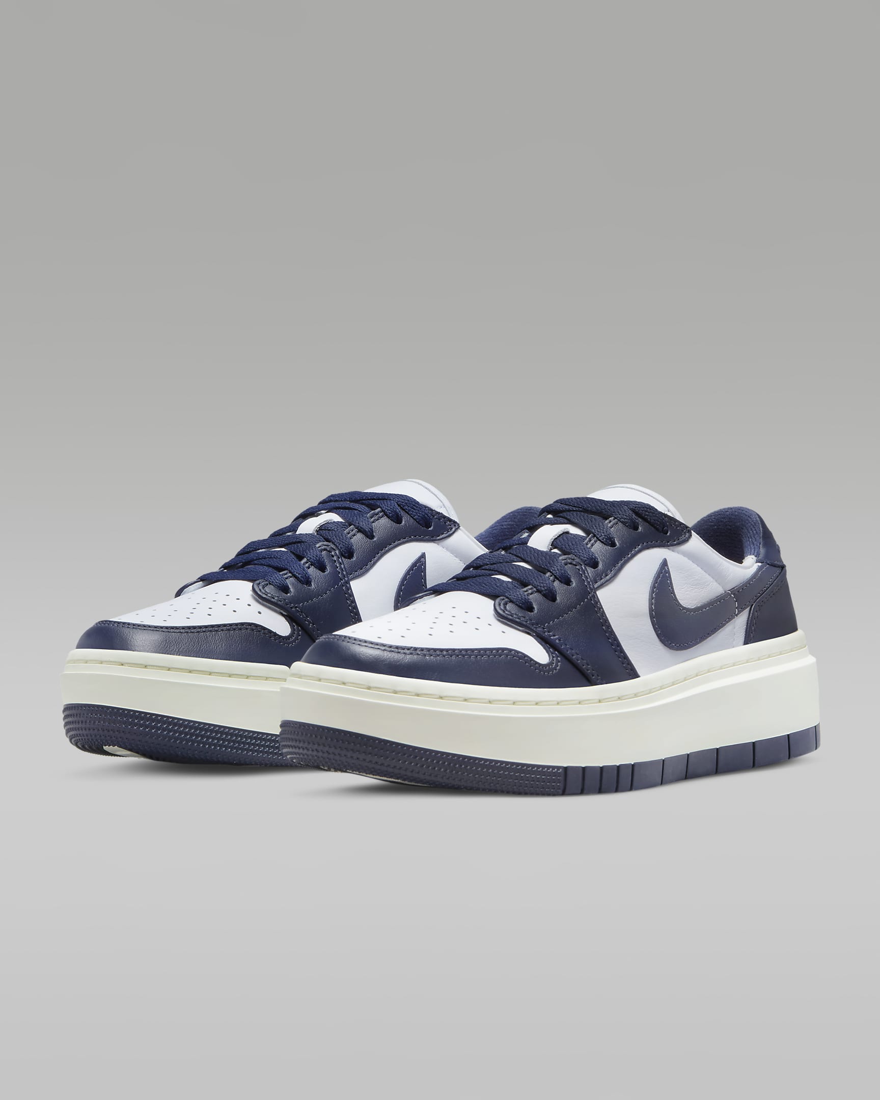 Air Jordan 1 Elevate Low schoenen - Wit/Sail/Midnight Navy