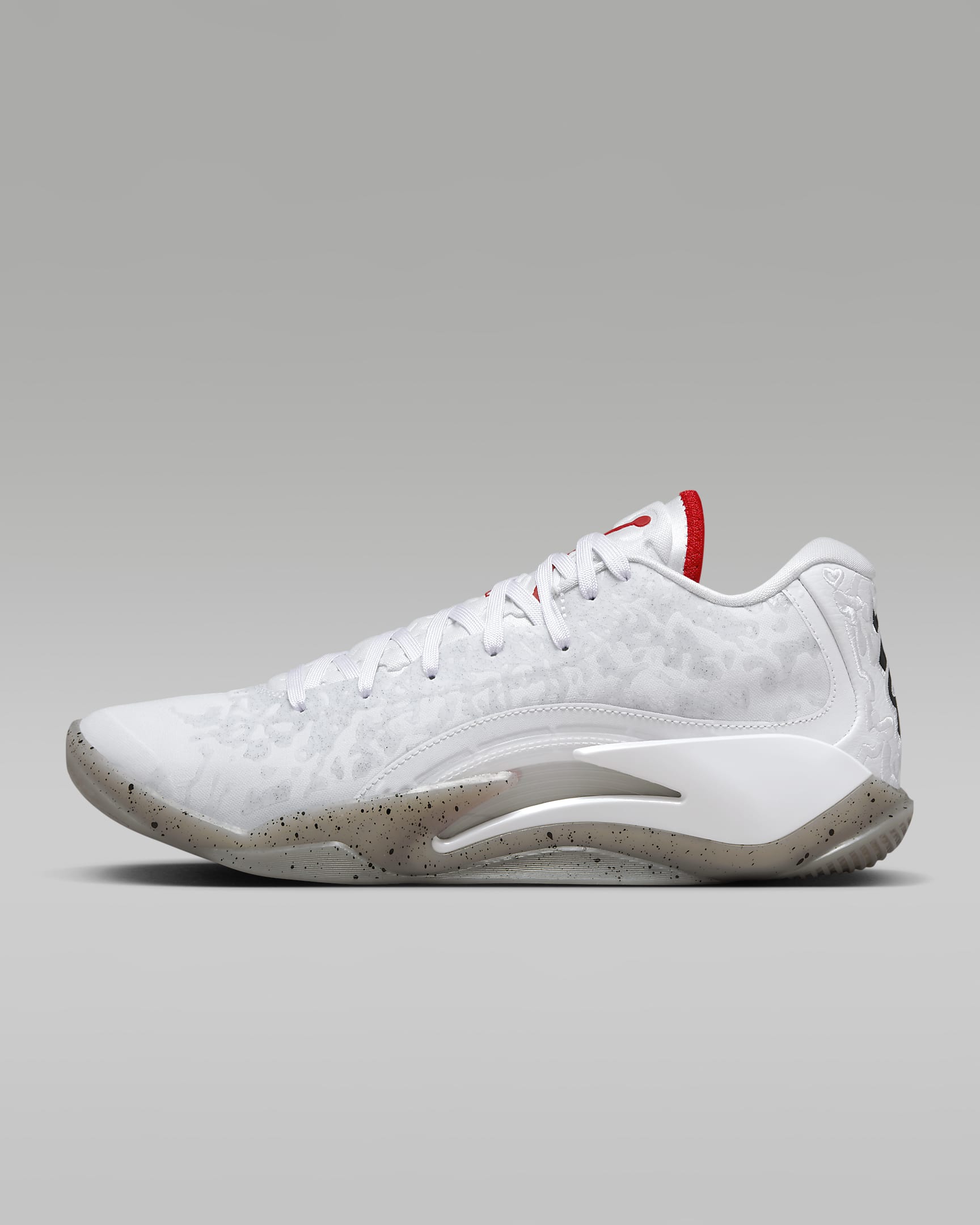 Zion 3 'Fresh Paint' Basketball Shoes - White/Cement Grey/Pure Platinum/University Red