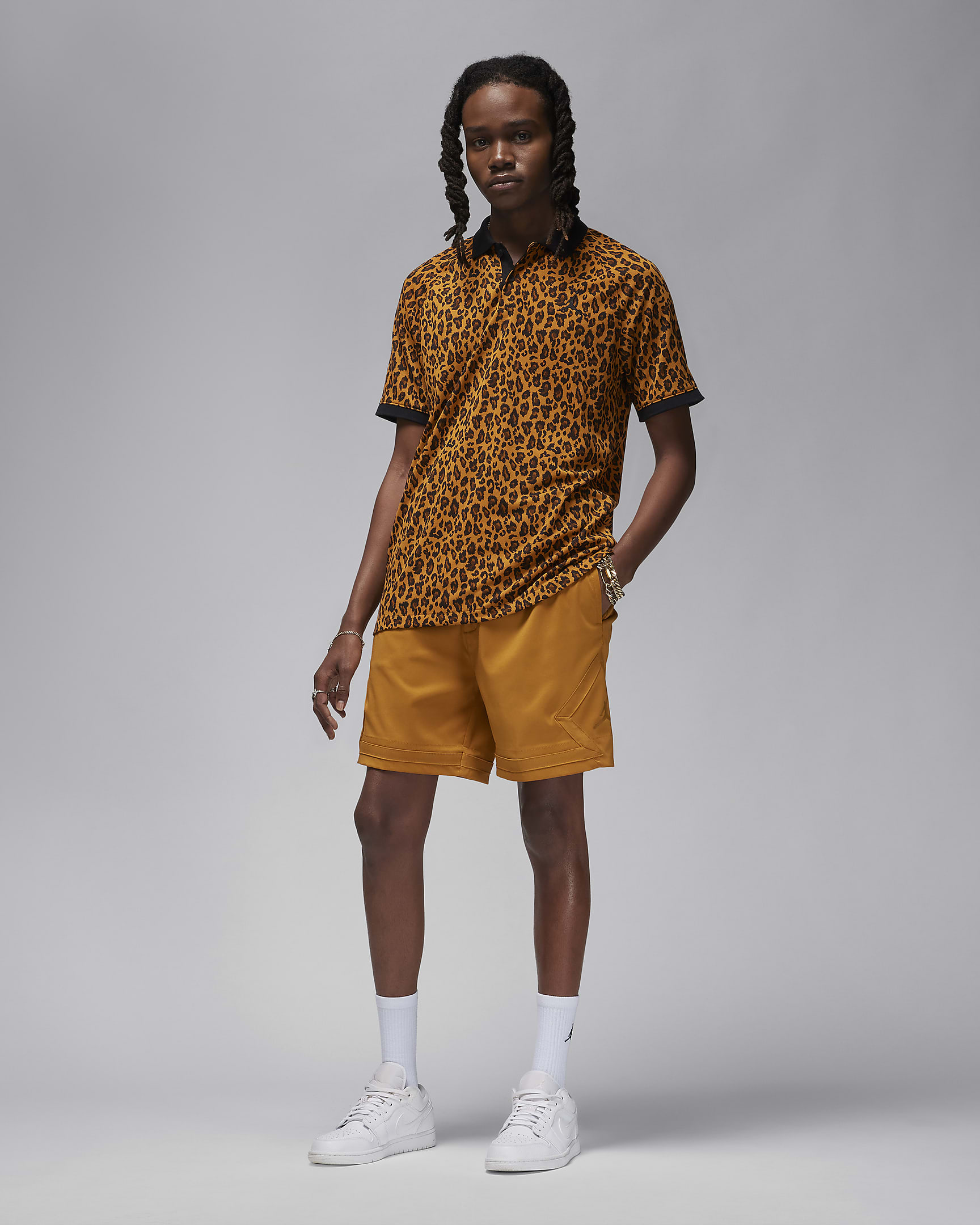 Jordan Dri-FIT Sport Diamond golfshorts til herre - Desert Ochre/Desert Ochre