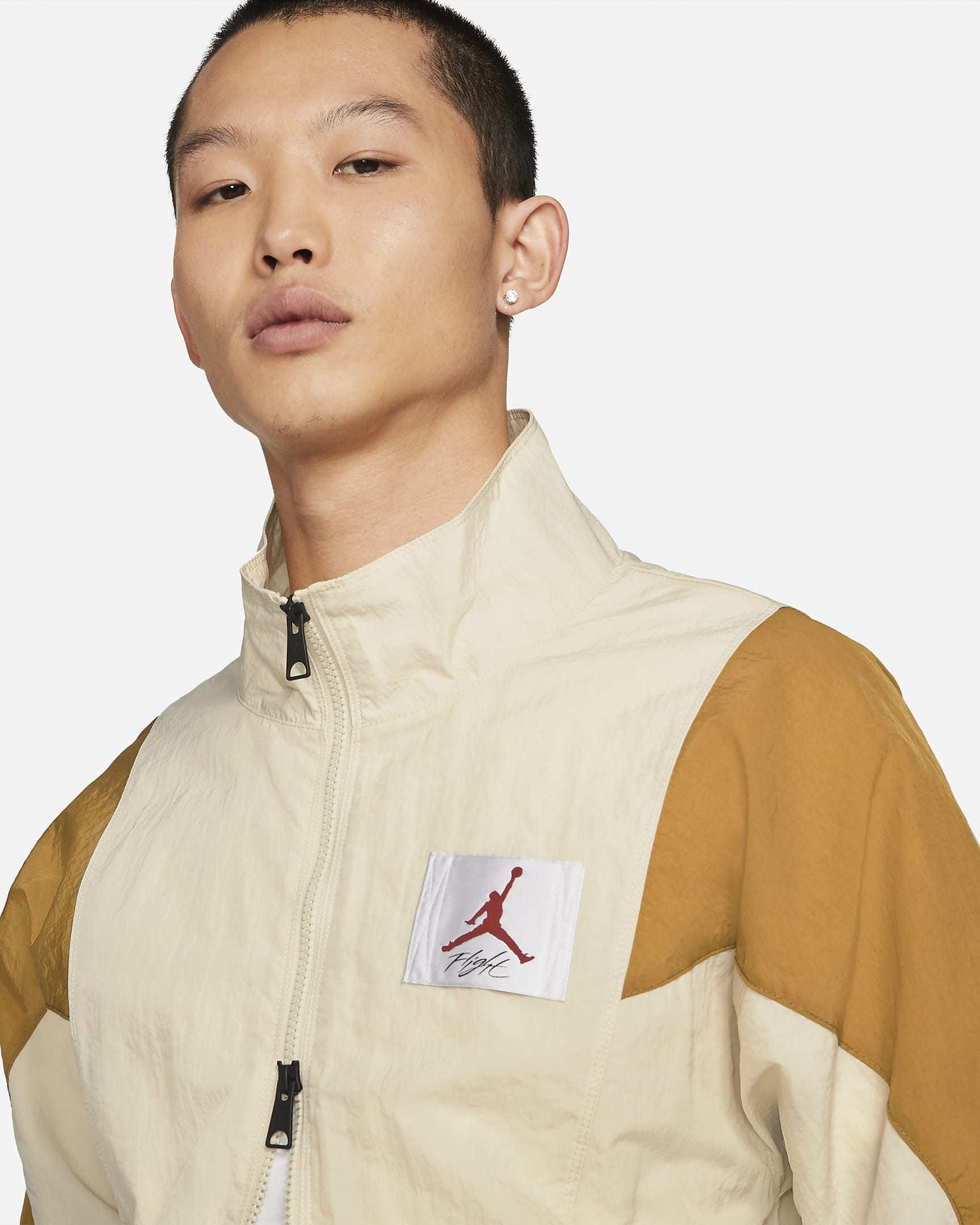 Jordan Flight Suit herrejakke - Beach/Wheat