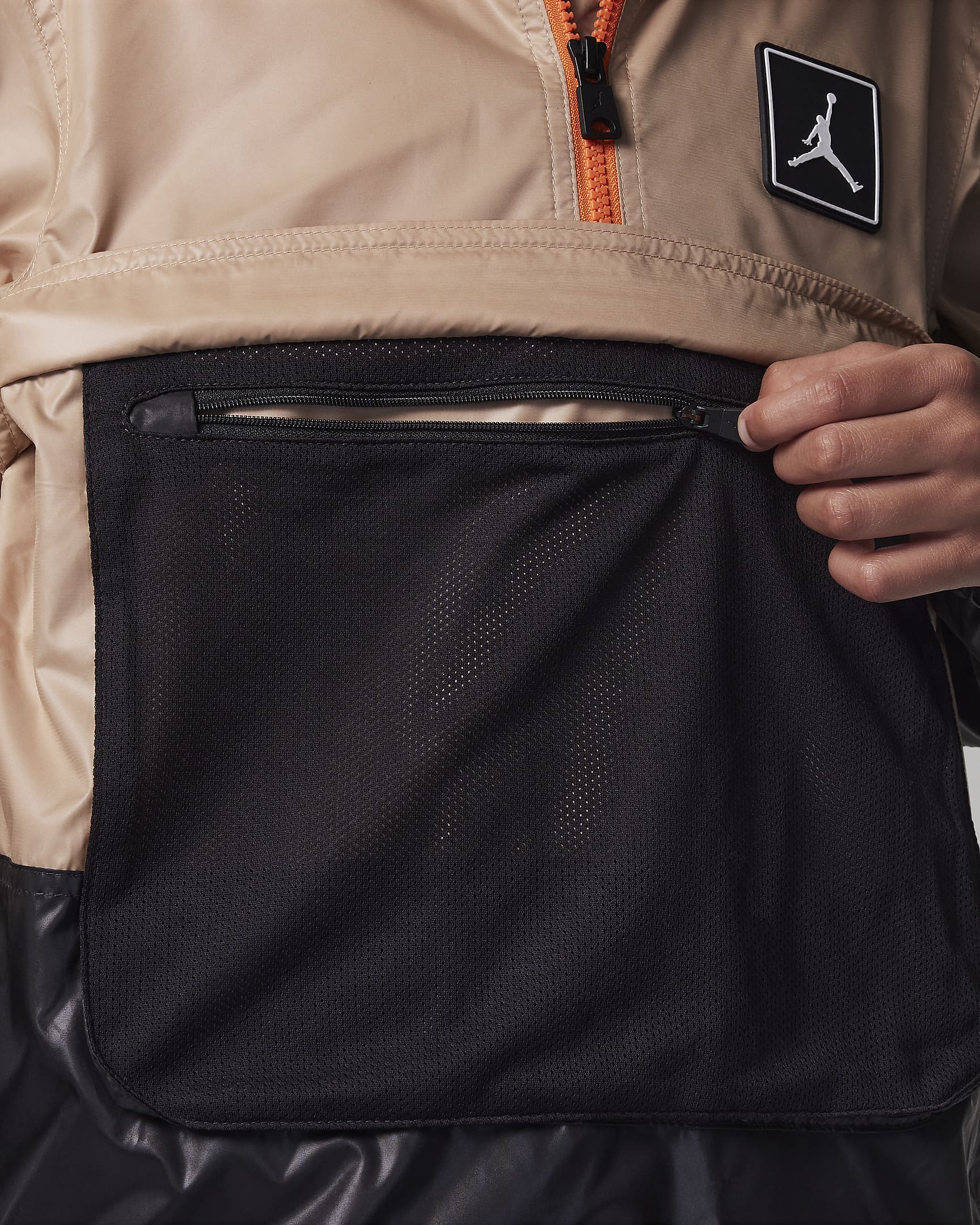 Jordan HalfZip Windbreaker Older Kids' Jacket. Nike UK