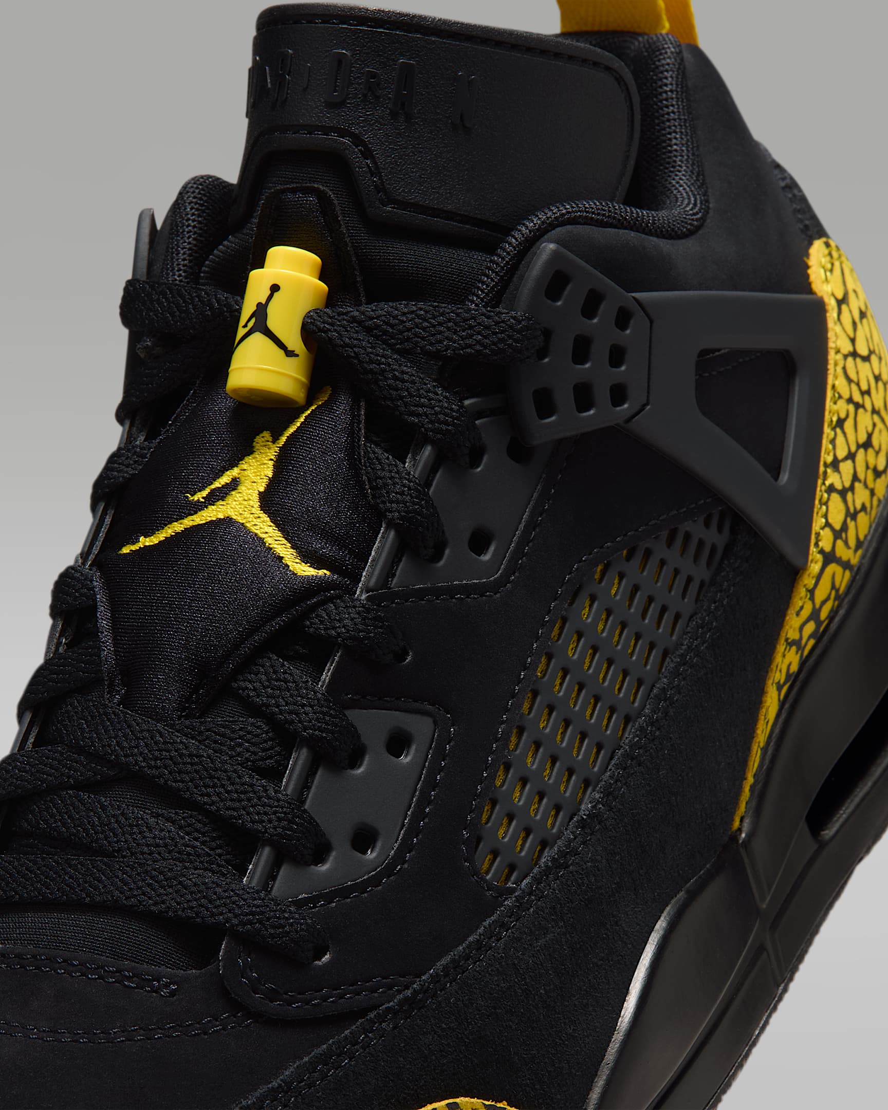 Jordan Spizike Low Men's Shoes - Black/Speed Yellow/Speed Yellow/Black