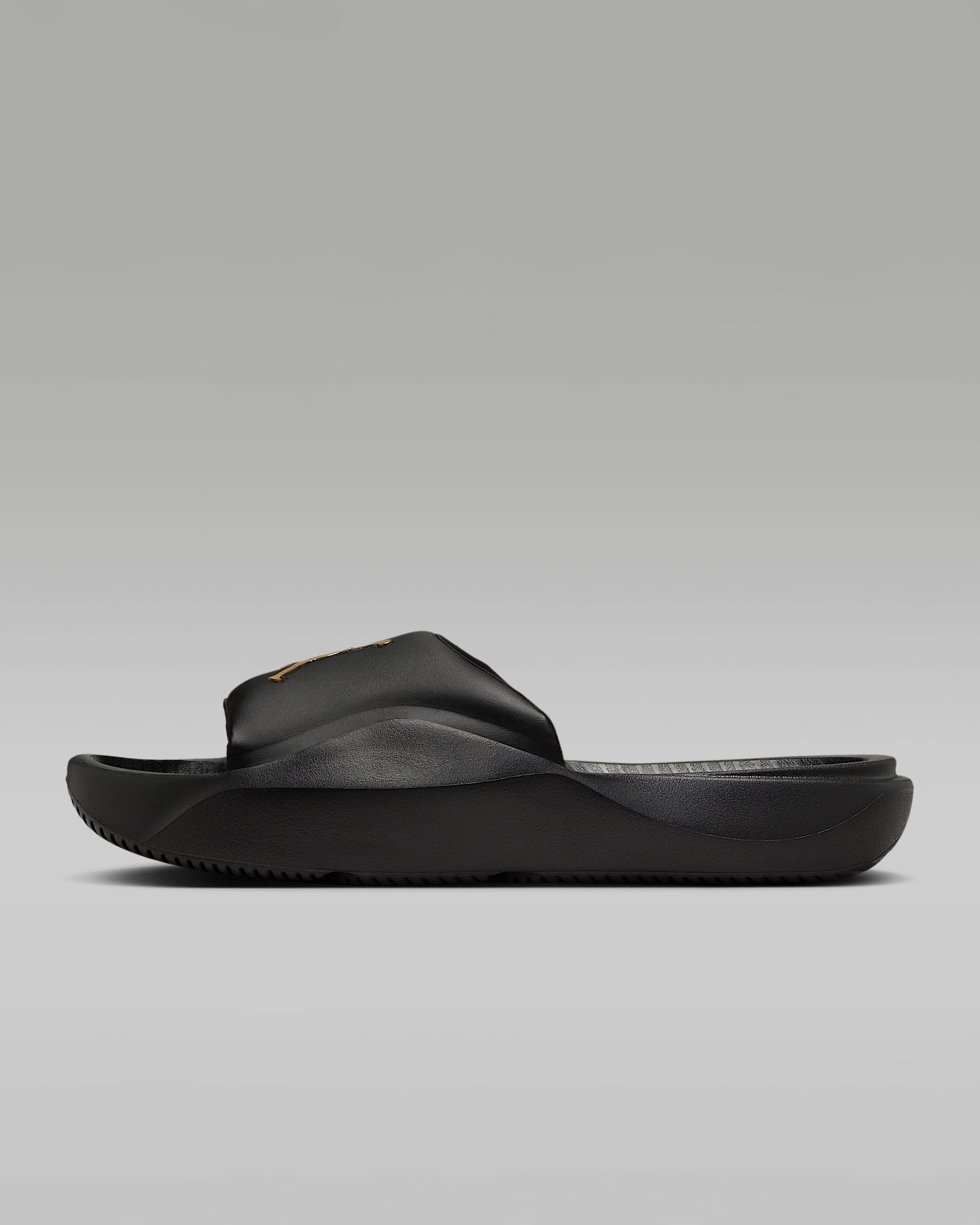 Jordan Franchise Slides - Black/Metallic Gold
